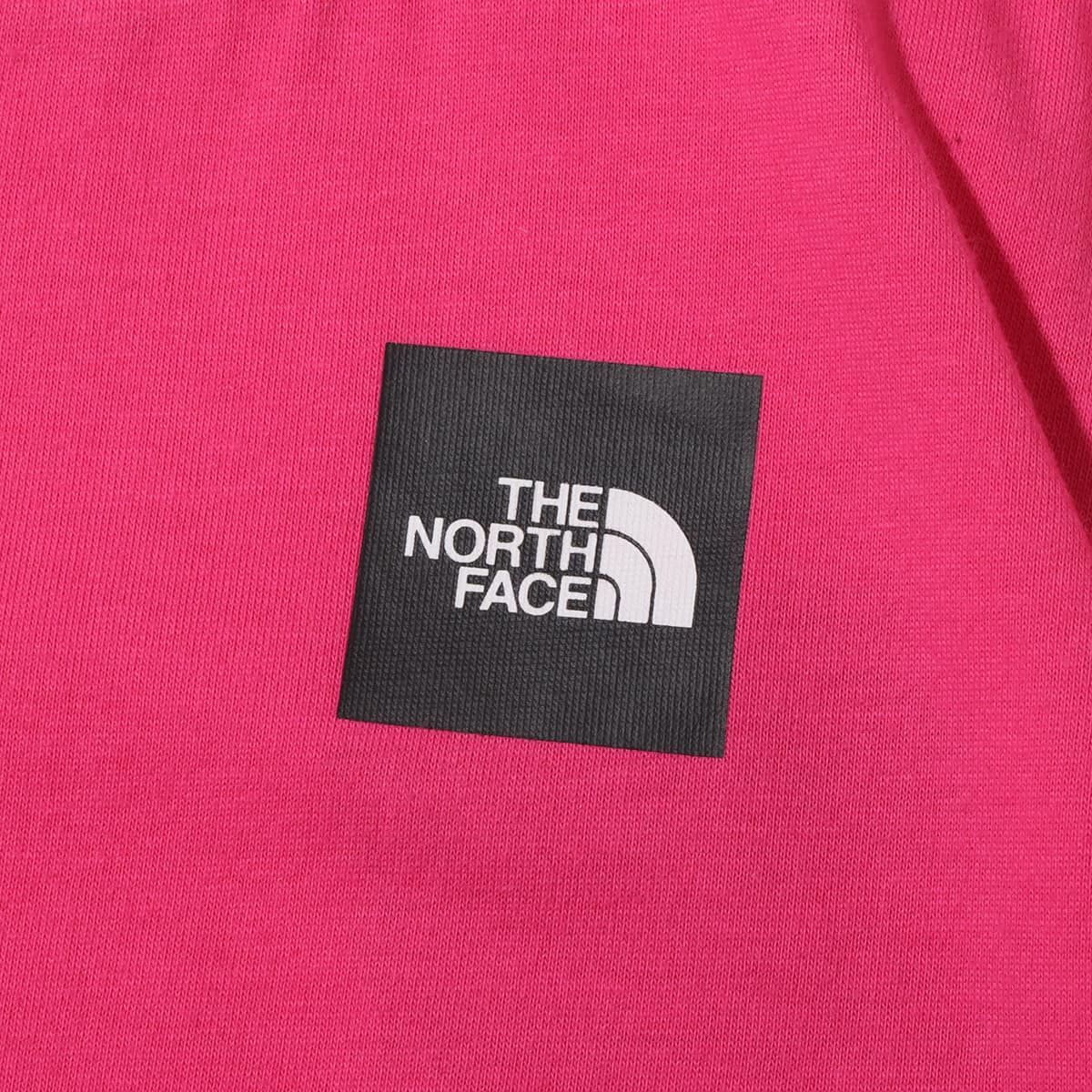 THE NORTH FACE BABY S/S SMALL SQUARE LOGO TEE MRピンク 23FW-Iの画像