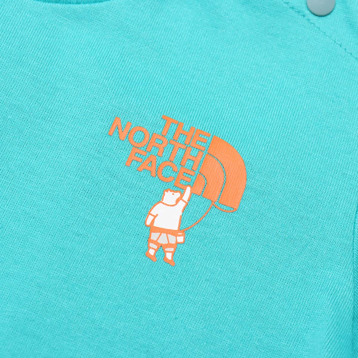 THE NORTH FACE Baby S/S Shiretoko Toko Tee ガイザーアクア 24SS-Iの画像