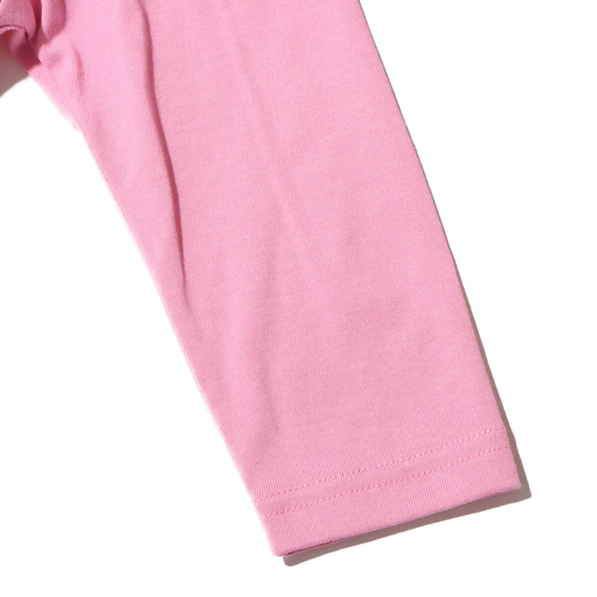 THE NORTH FACE BABY L/S COTTON ROMPERS OCピンクの画像