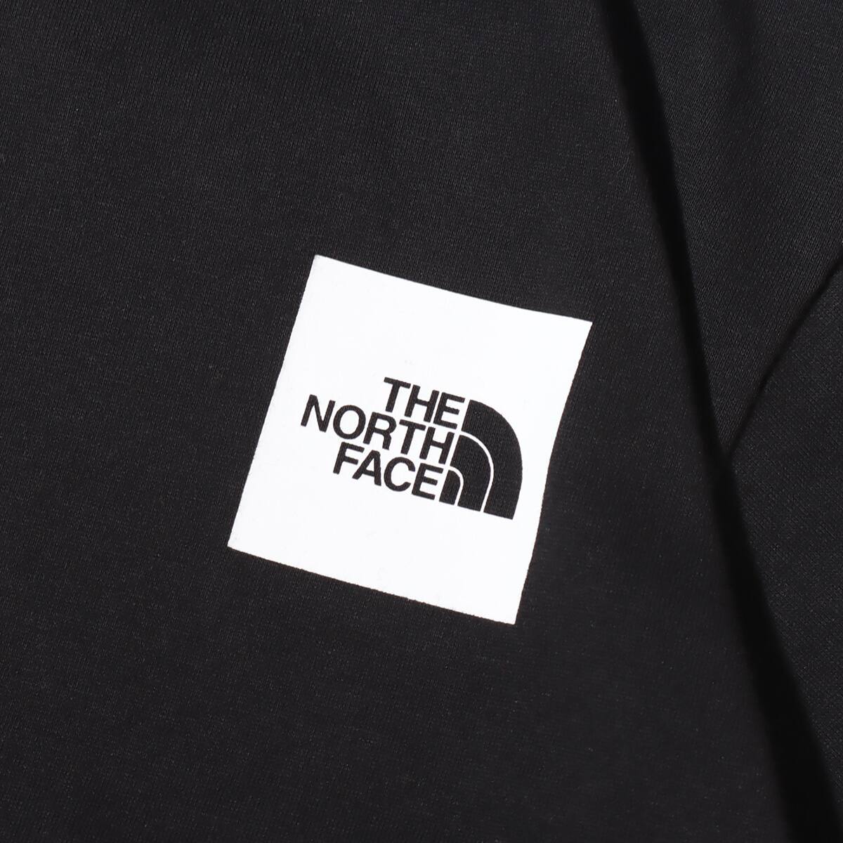 THE NORTH FACE S/S SMALL SQUARE LOGO TEE BLACK 23FW-Iの画像