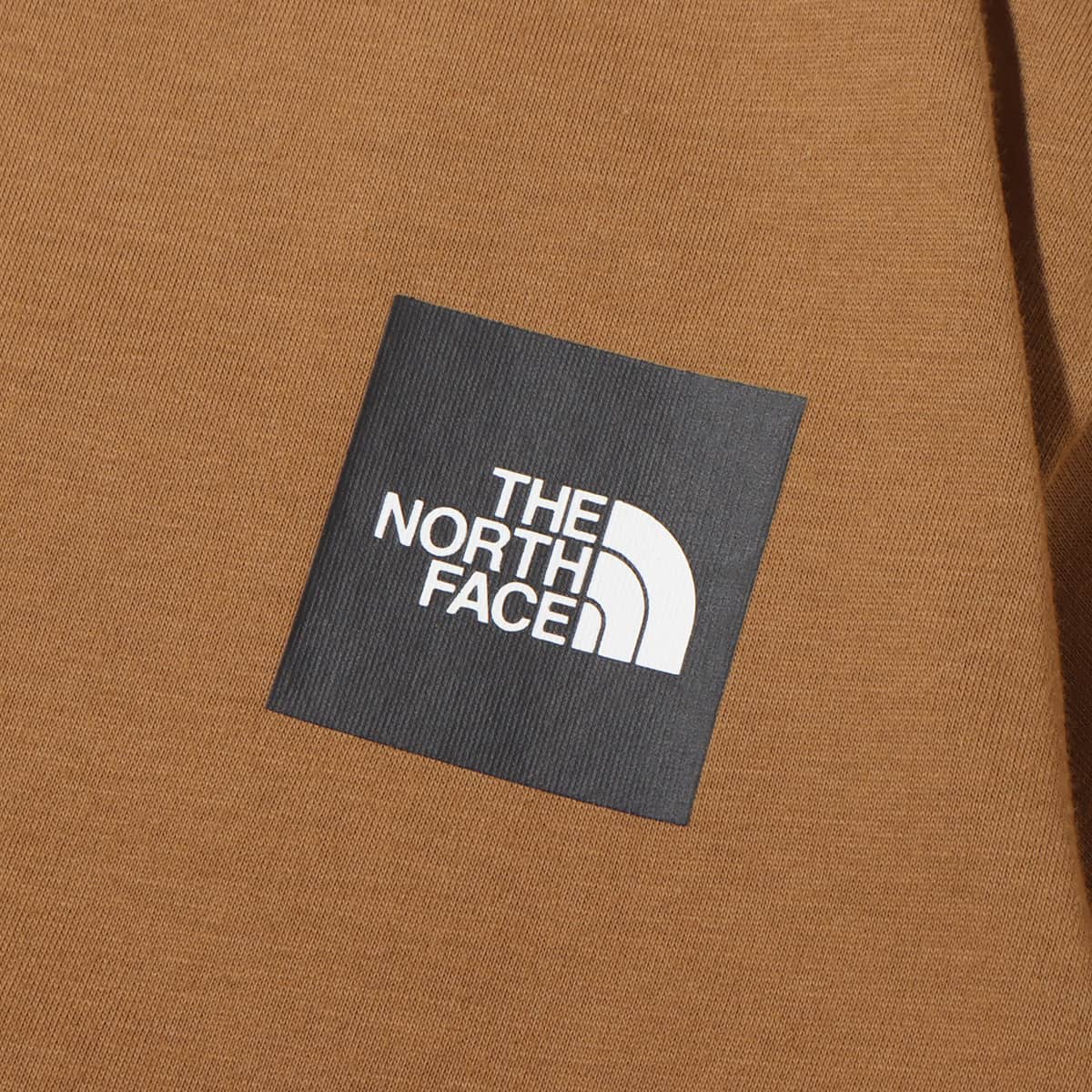 THE NORTH FACE S/S SMALL SQUARE LOGO TEE Uブラウン 23FW-Iの画像