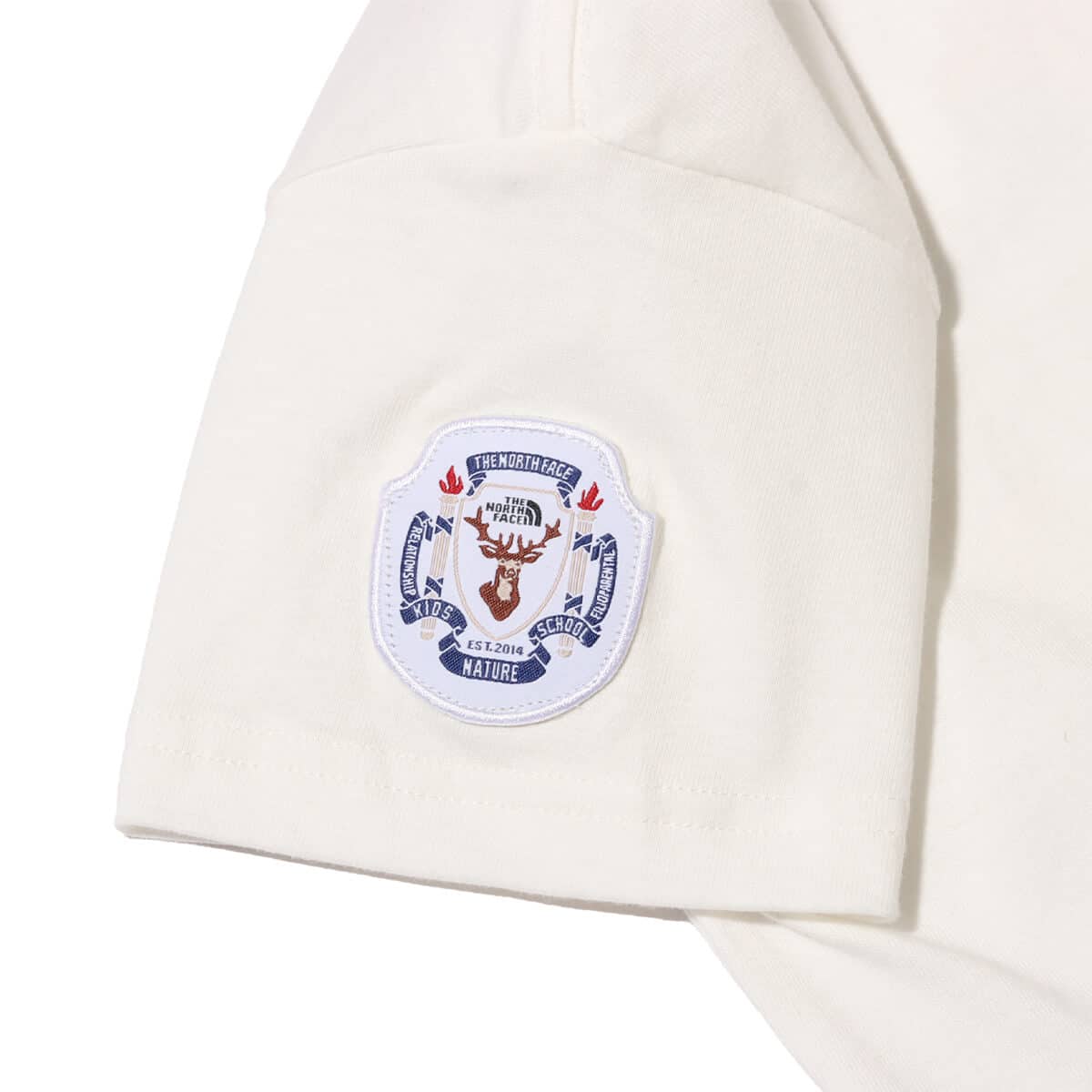 THE NORTH FACE S/S KNS Tee ホワイトの画像