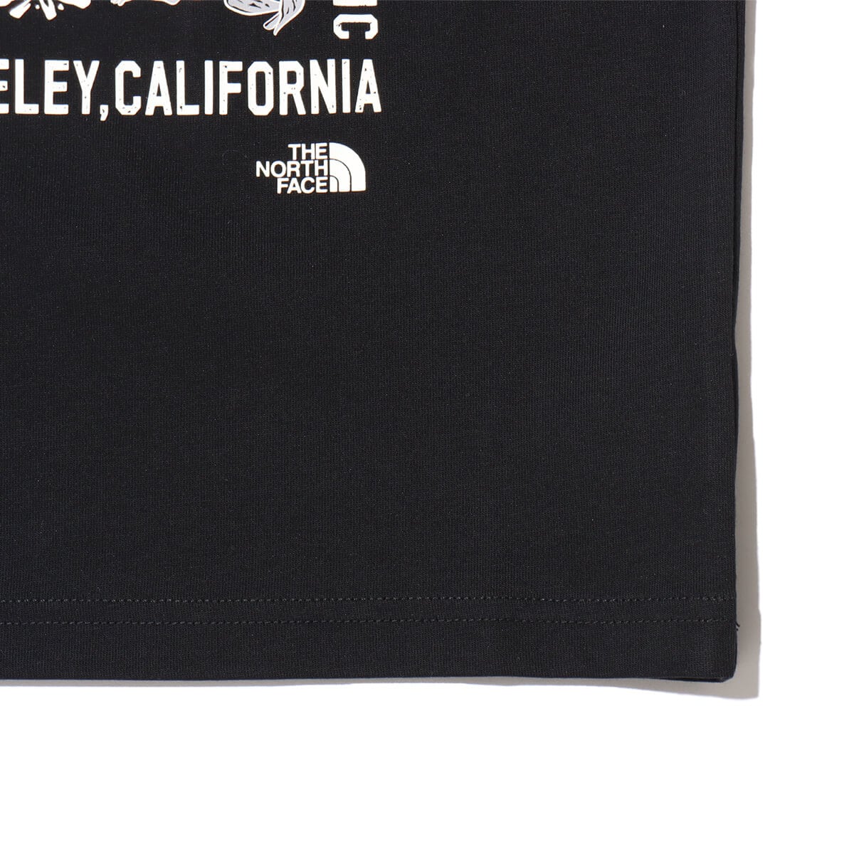 THE NORTH FACE S/S Luminous Camp Graphic Tee ブラックの画像