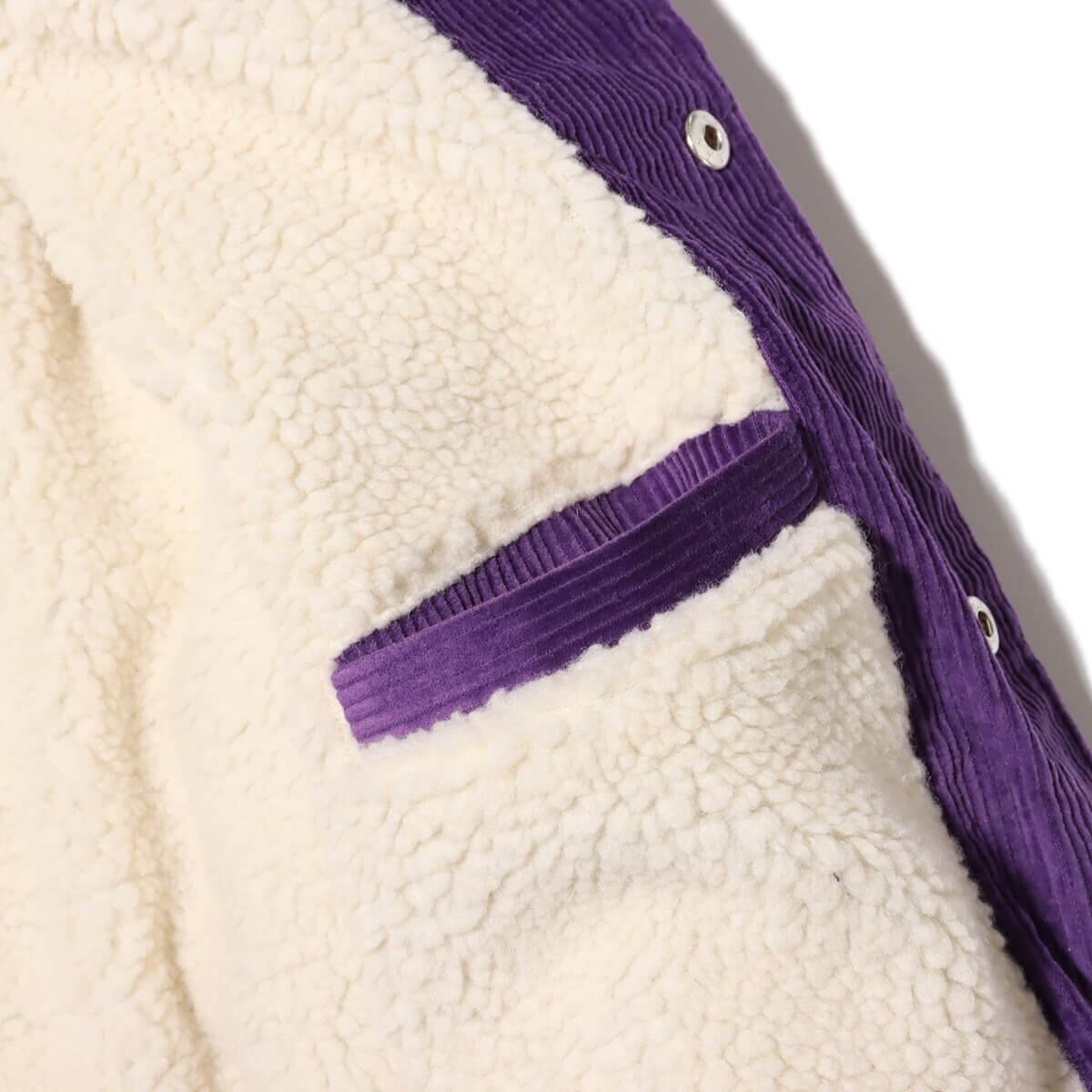 Mitchell & Ness COLLEGIATE VARSITY JACKET LAL PURPLE 23FW-Iの画像