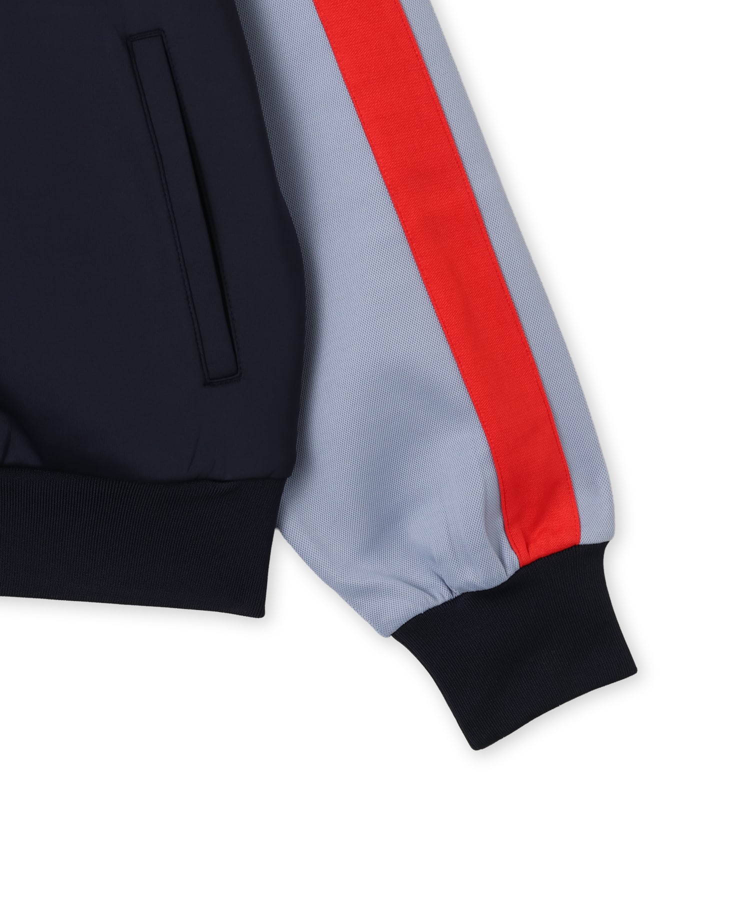 PLEASURES x OASIS FOREVER TRACK JACKET BLUEの画像