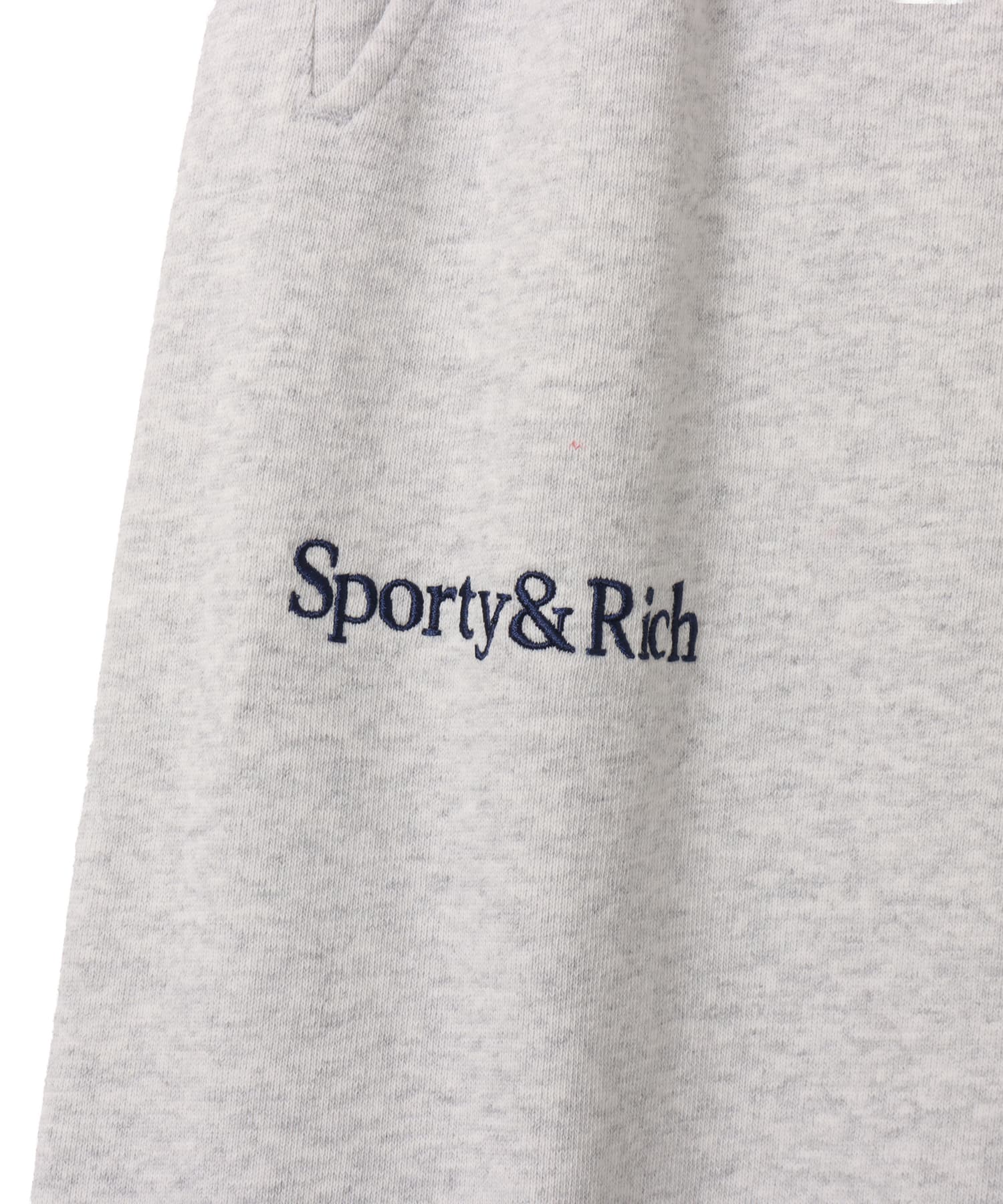 SPORTY＆RICH Heritage Yankees Serif Sweatpant Heather Grayの画像