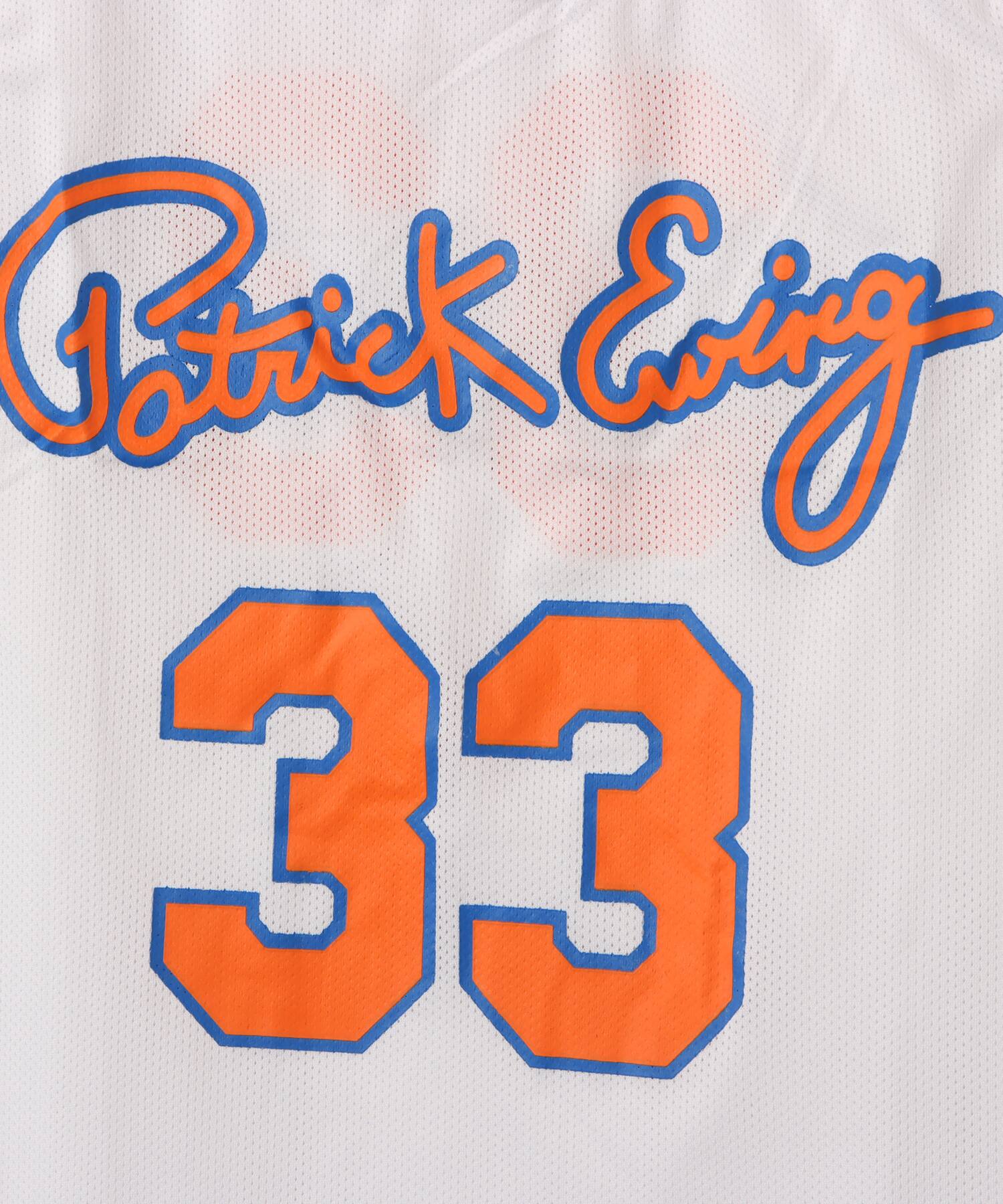 EWING Basketball Jersey WHITE/ORANGE（ユーイング
