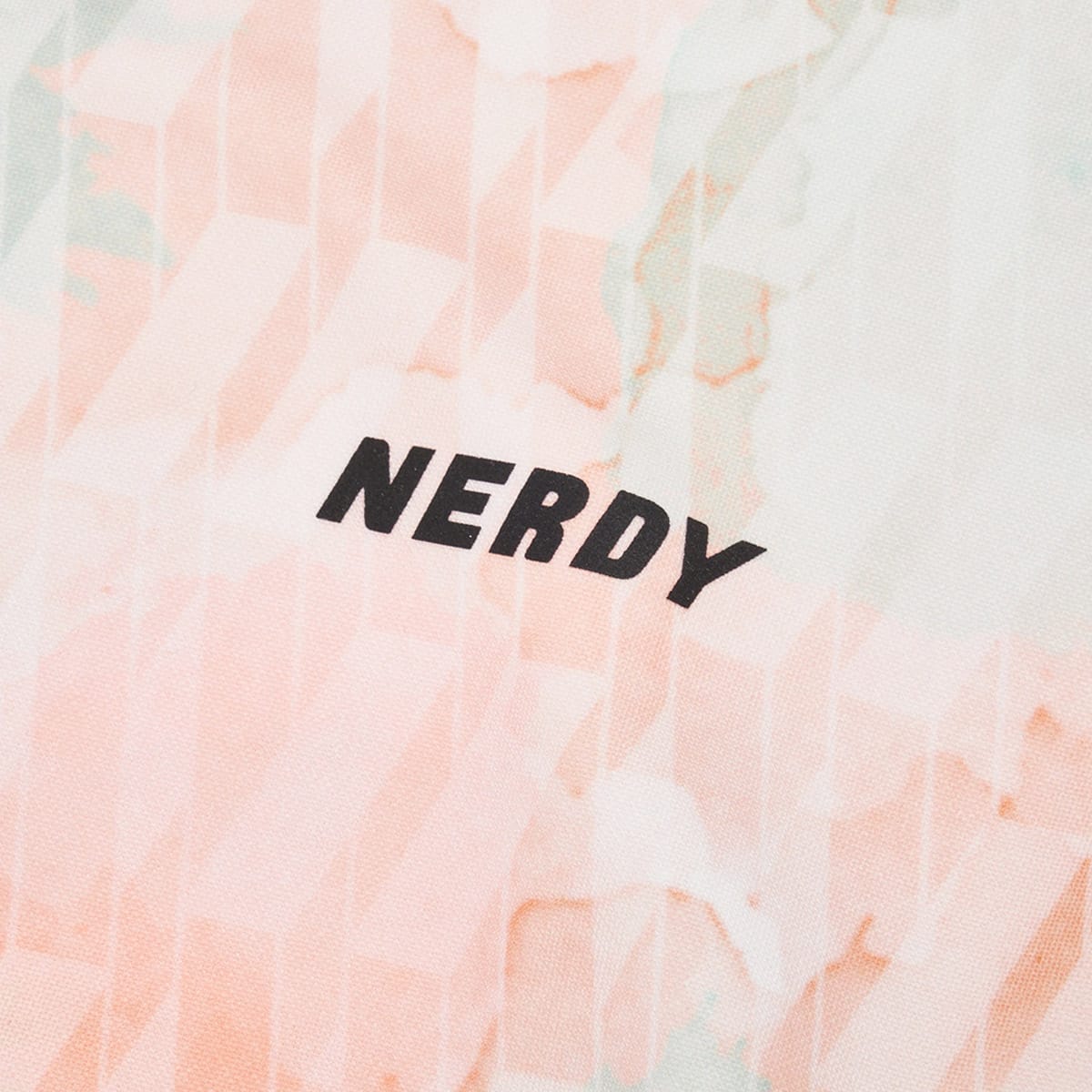 NERDY × ATMOS DNA Watercolor Brush Track Top ORANGE