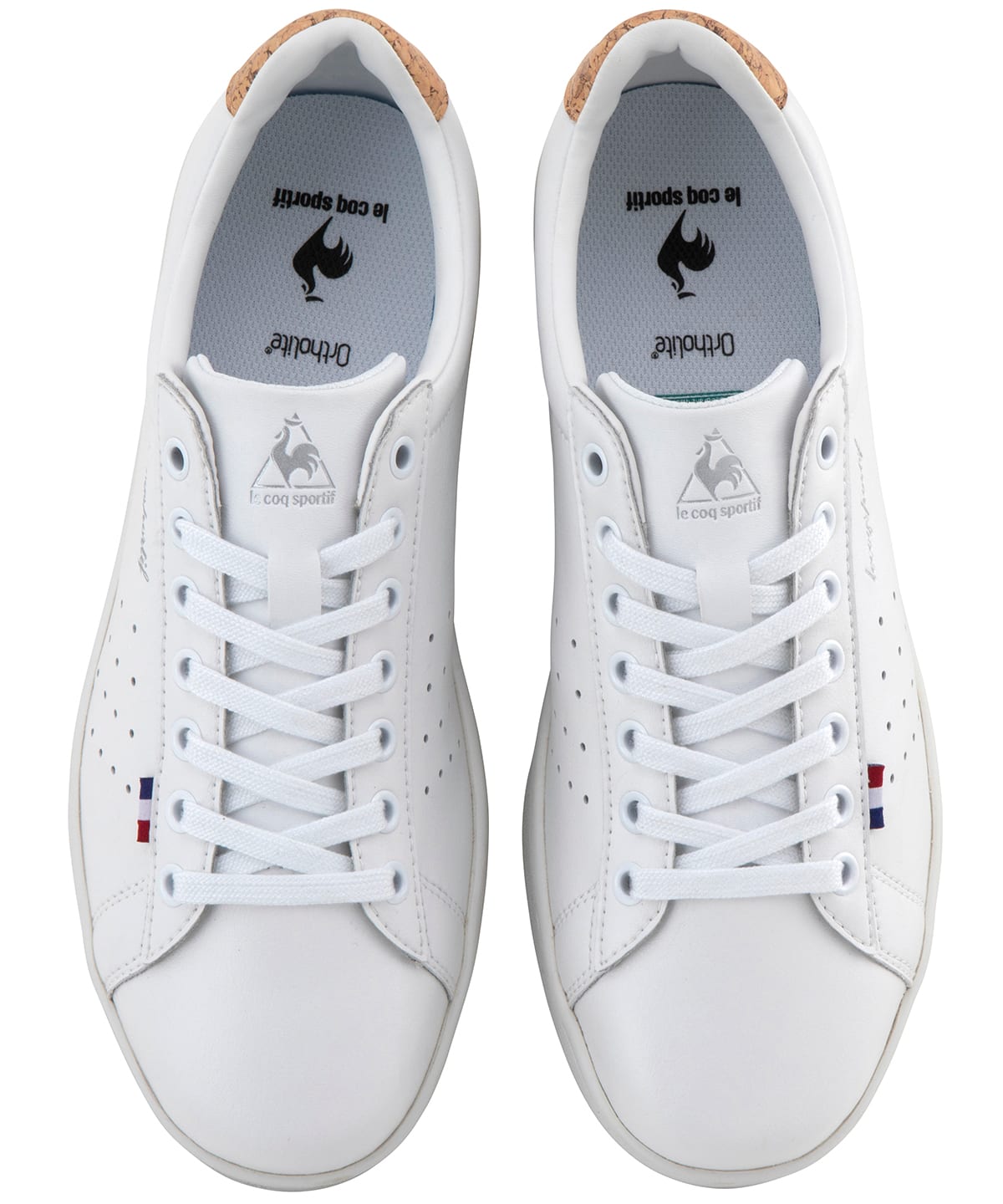 le coq sportif LA ROLAND LE ホワイト/コルク 22SS-Iの画像