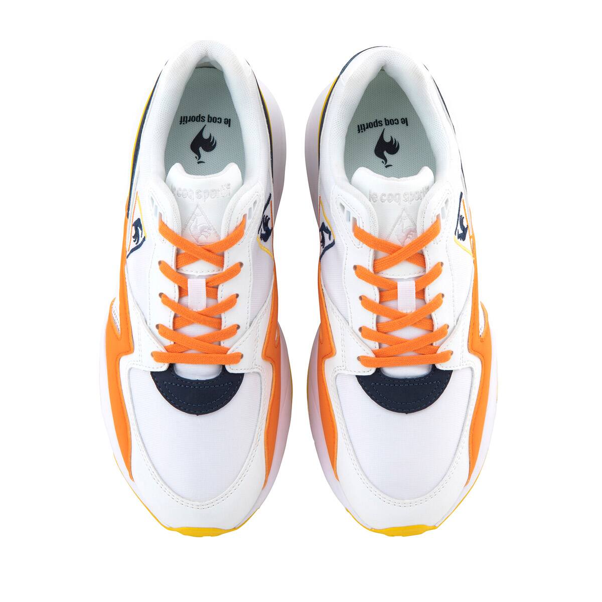 le coq sportif LCS R800 Z1 ホワイト/オレンジ 22SS-Sの画像