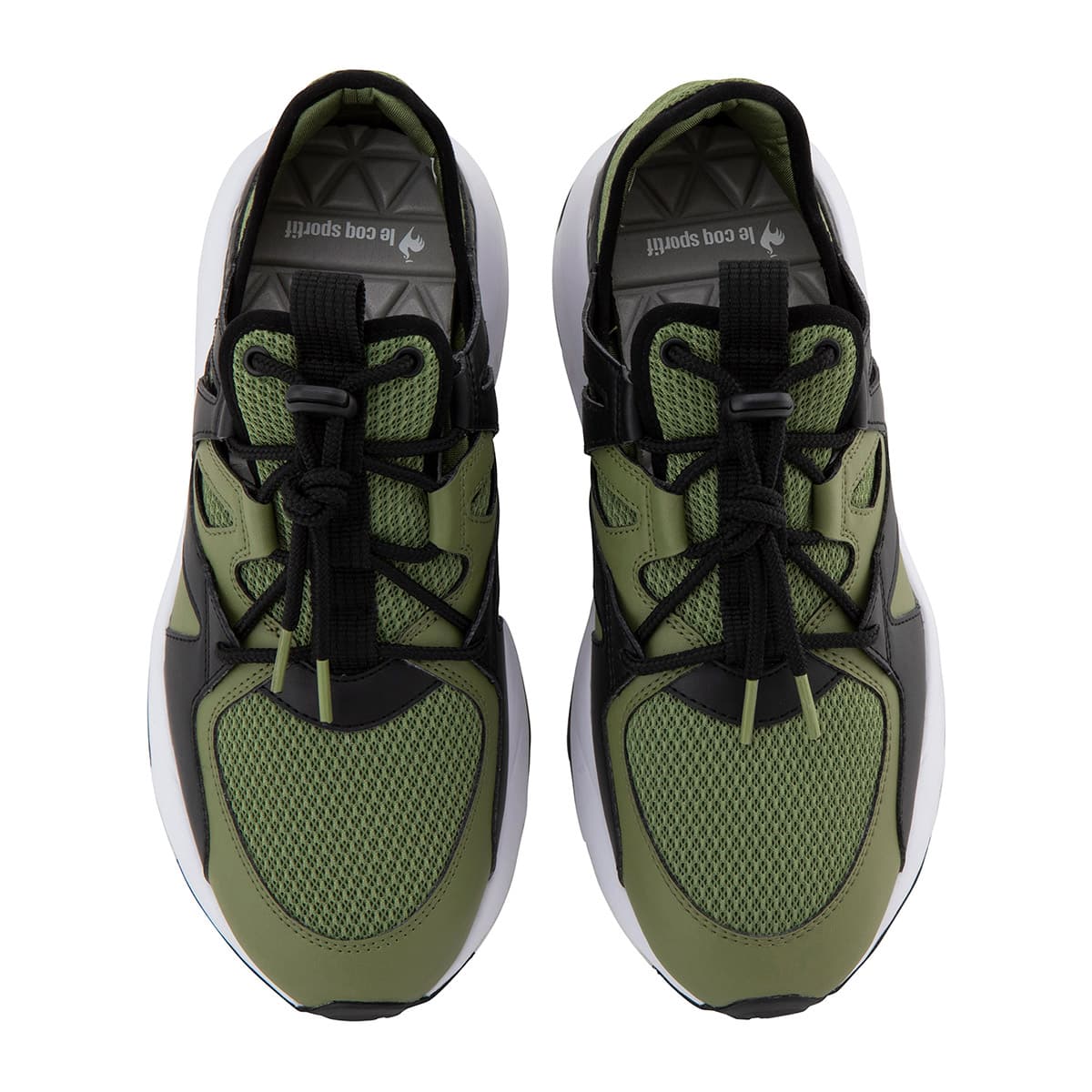 le coq sportif LCS R800 Z1 SM オリーブ 22SS-Iの画像