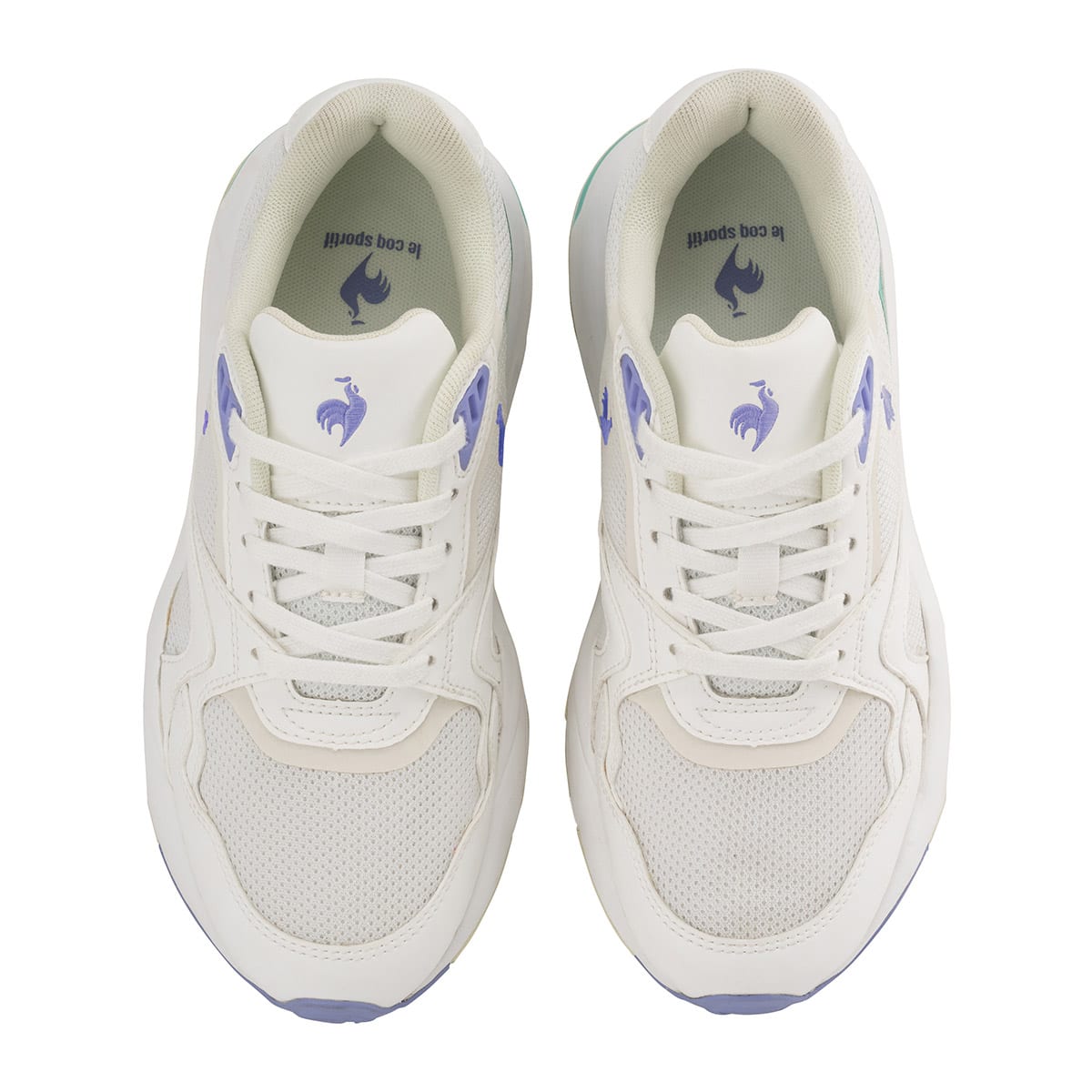 le coq sportif LCS R 806 ホワイト / ラベンダー 23SS-Iの画像