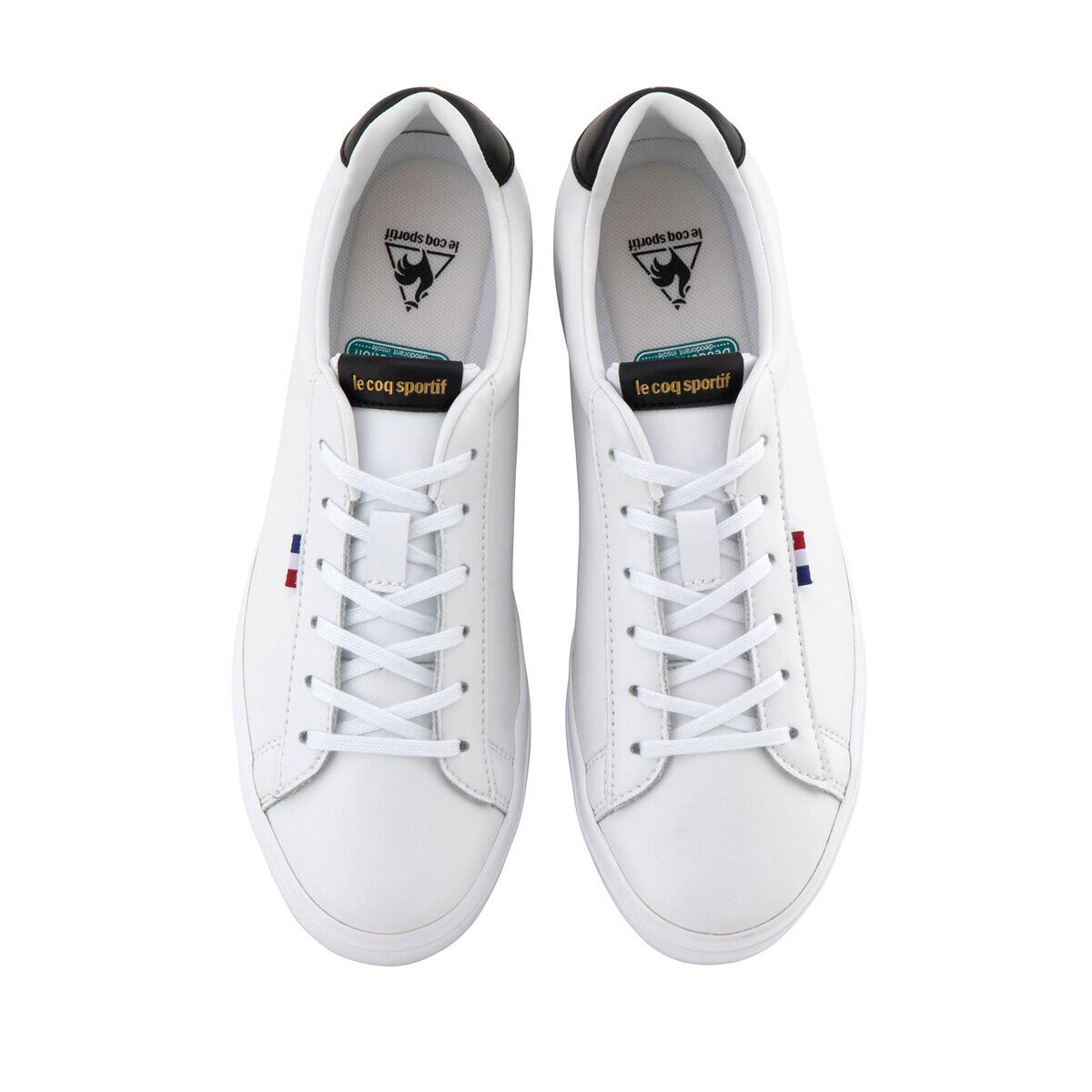 le coq sportif TELUNA PF LX ホワイト/ブラック 22SS-Iの画像