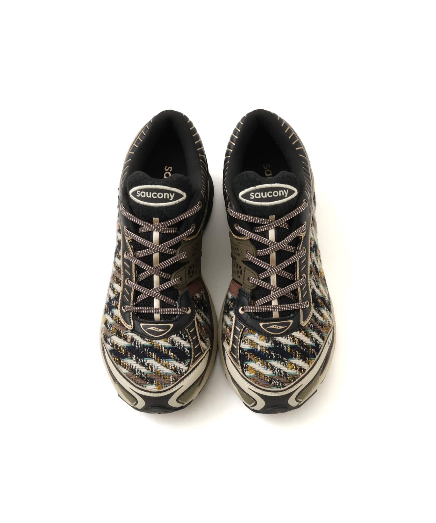 Saucony PROGRID PARAMOUNT SWEATER WEATHER BLACK/AUREATEの画像