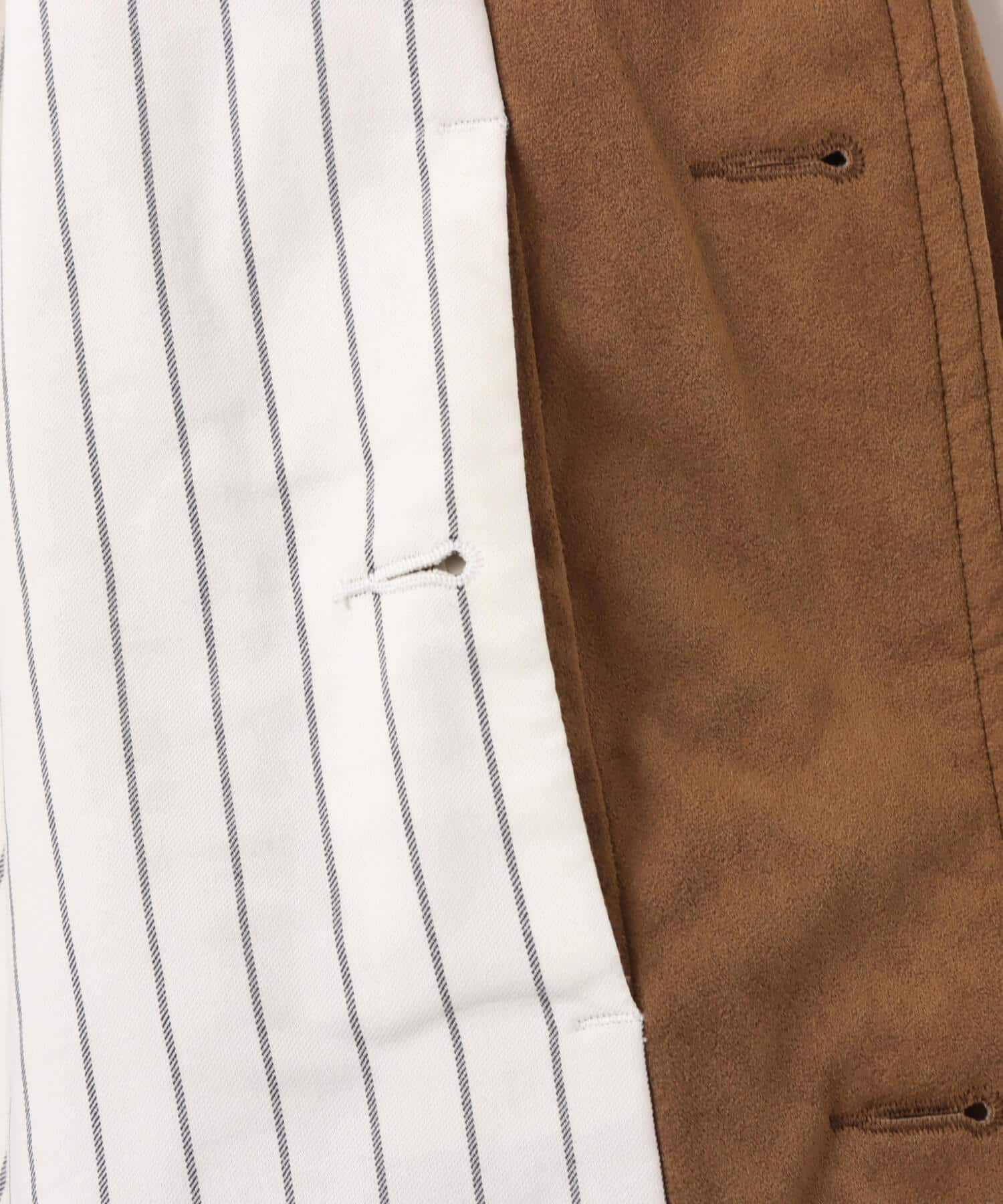 nanamica Insulation Crew Jacket Beigeの画像