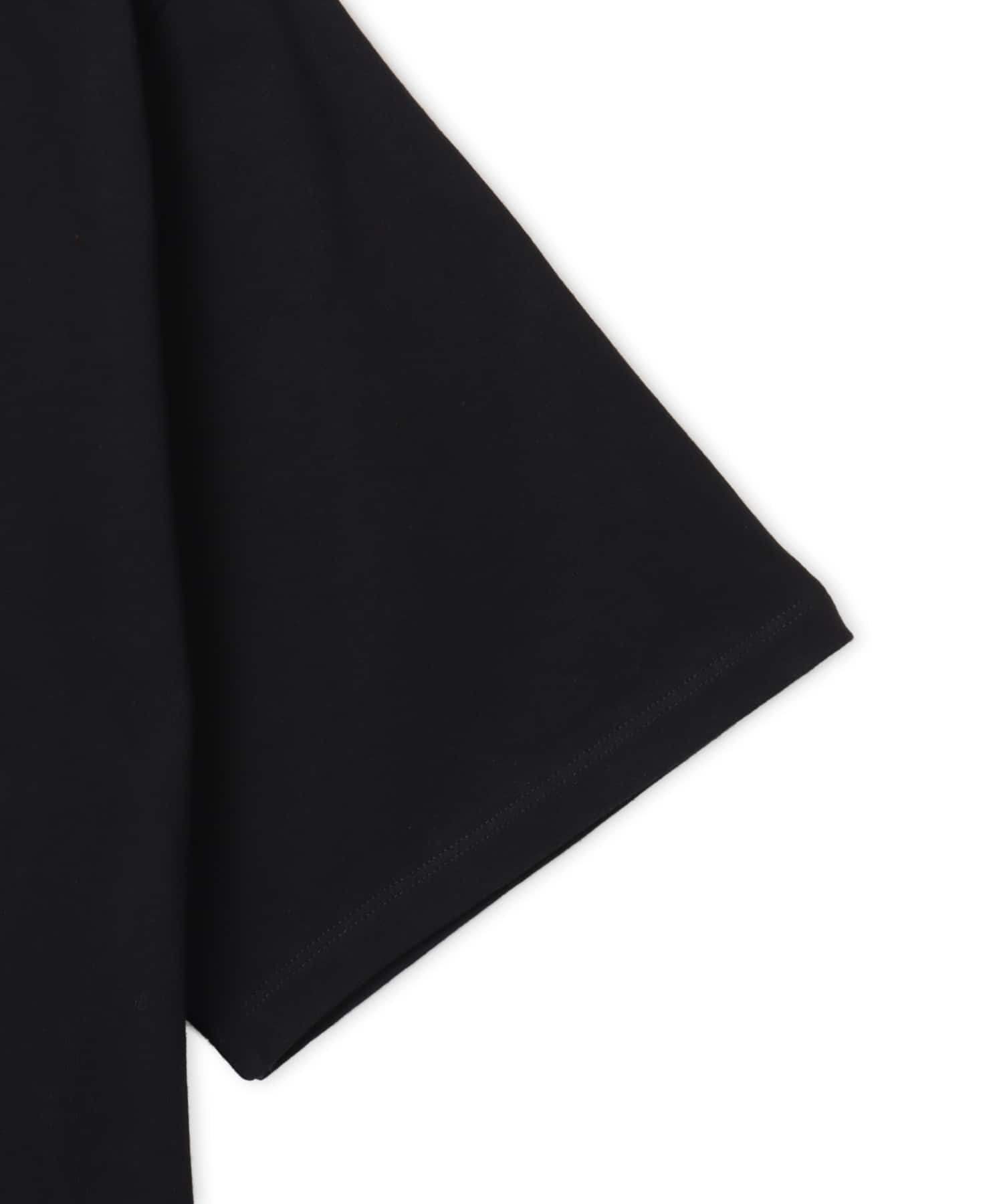 nanamica OOAL Graphic Tee Blackの画像