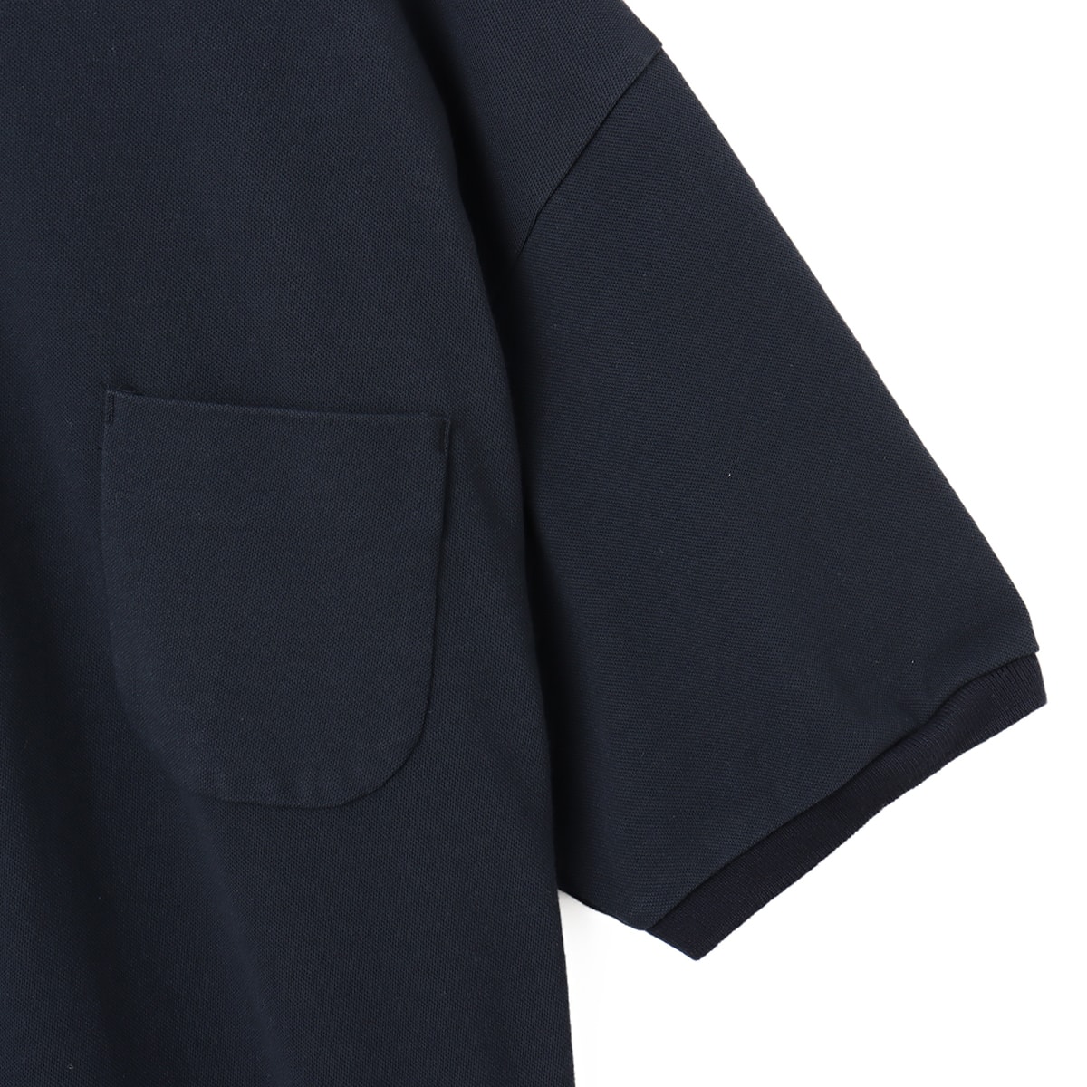 nanamica S/S Polo Shirt Navyの画像