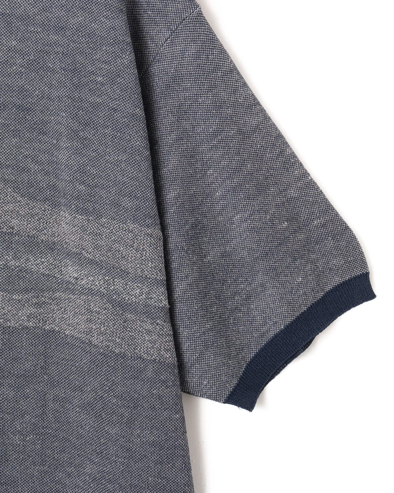 nanamica Polo Sweater Navyの画像