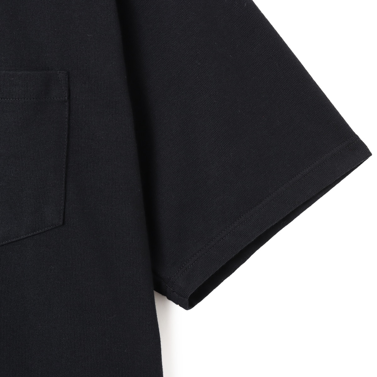nanamica COOLMAX Jersey Pocket Tee Black（ナナミカ クール
