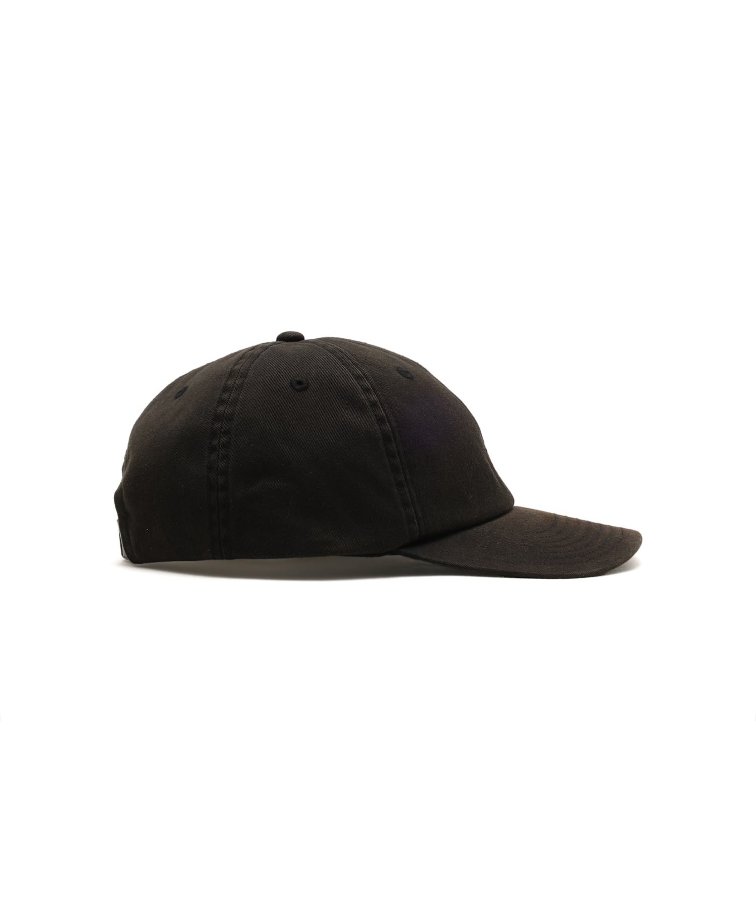 nanamica WASHED CHINO CAP BLACKの画像