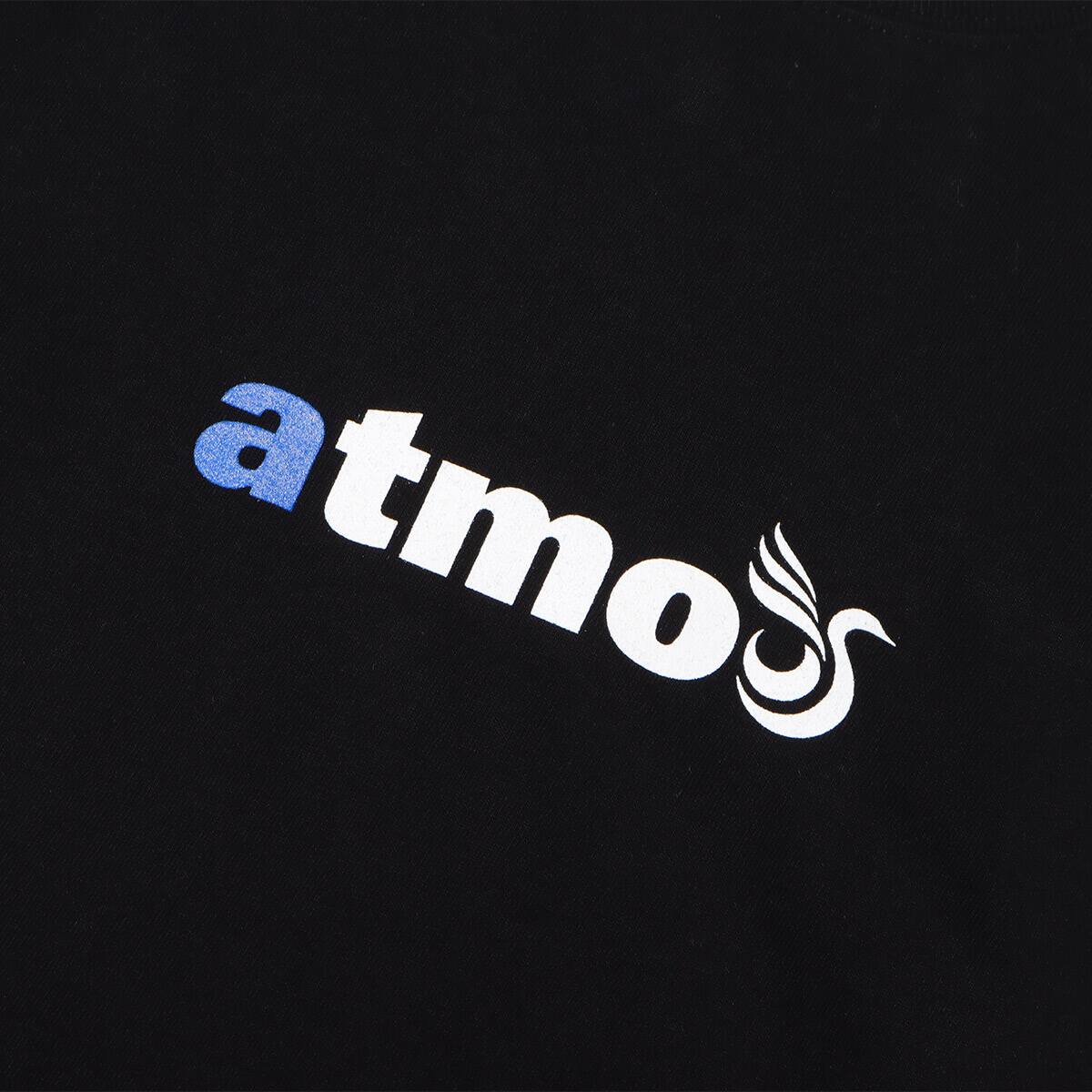 atmos x 駿河台大学 LS TEE BLACK 21HO-I