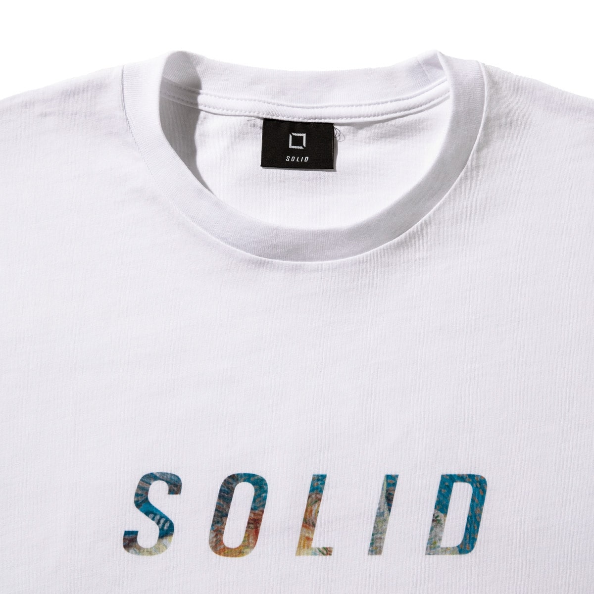 SOLID LOGO T-SHIRT WHITE 21SU-Iの画像