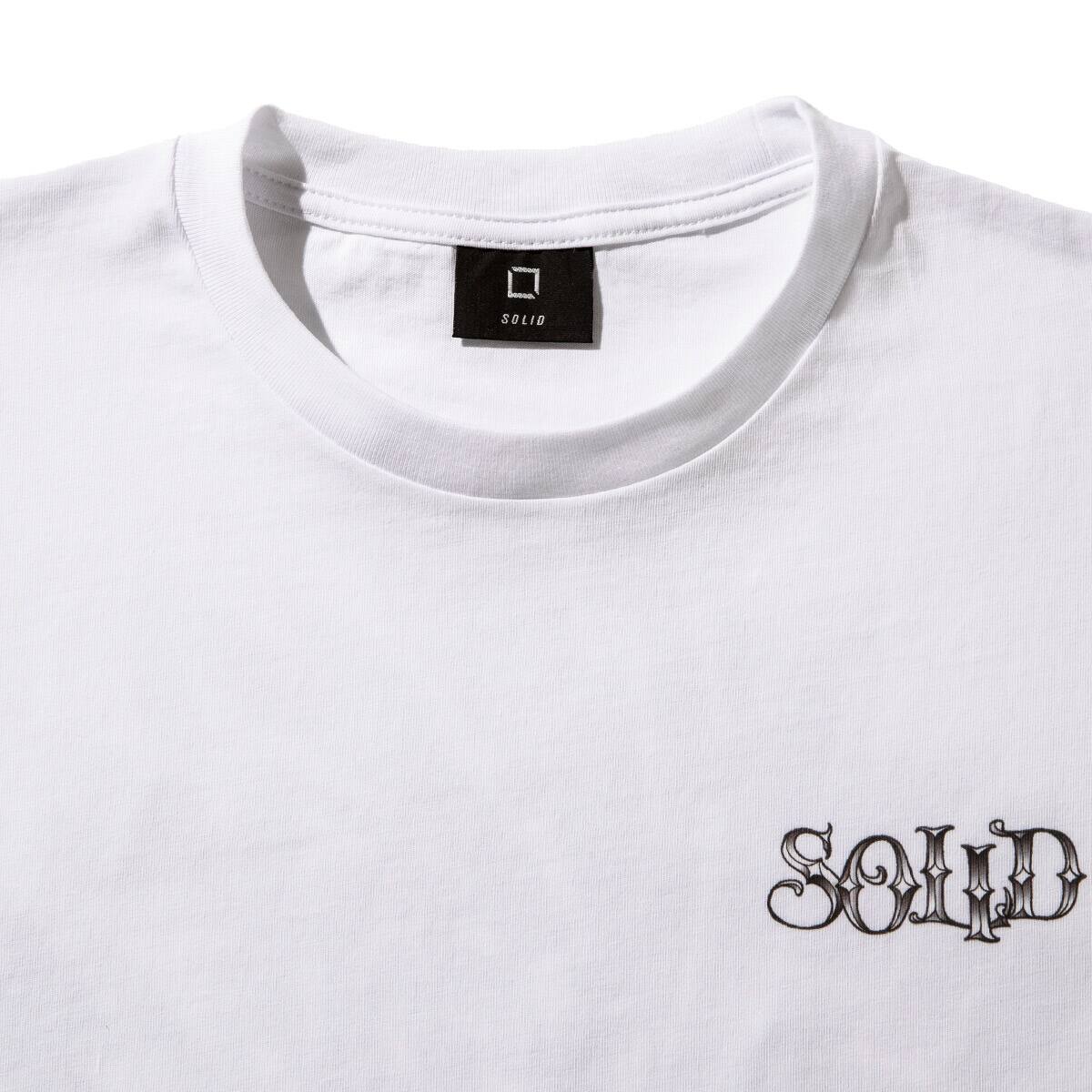 SOLID ROSE T-SHIRT WHITE 21SU-Iの画像