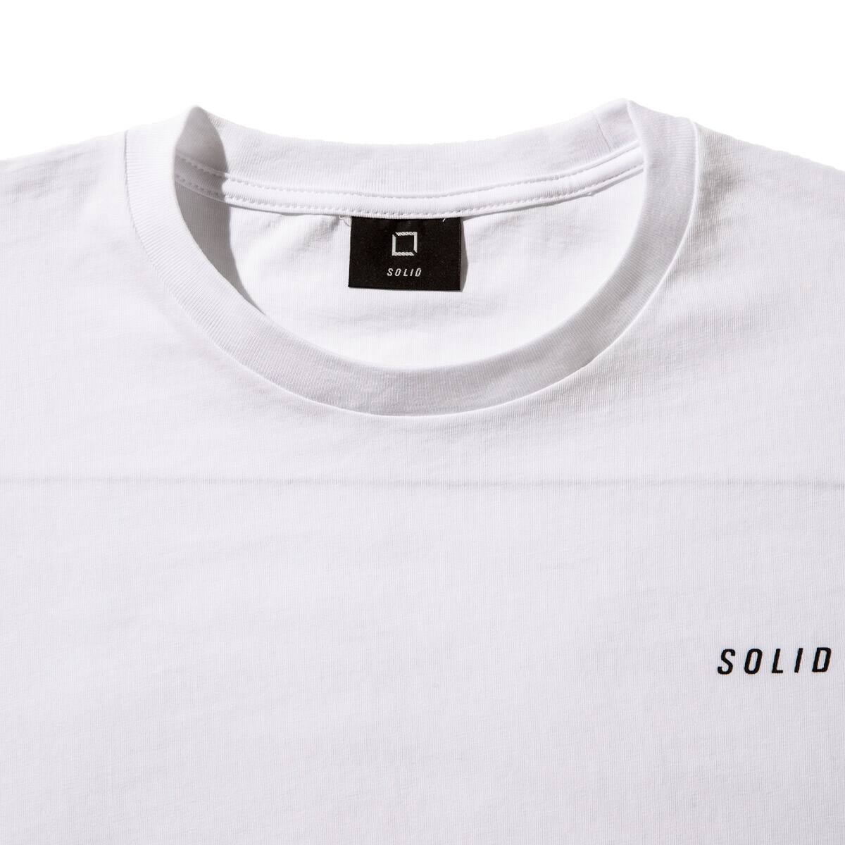 SOLID ASTRONAUT BACK PRINT T-SHIRT WHITE 21SU-Iの画像