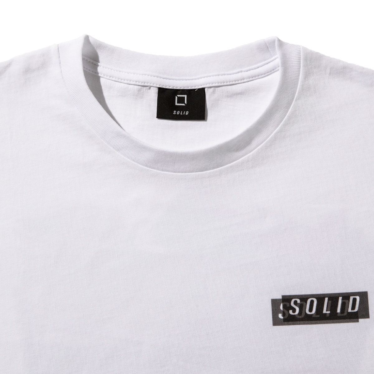 SOLID GARBAGE T-SHIRT WHITE 21SU-Iの画像