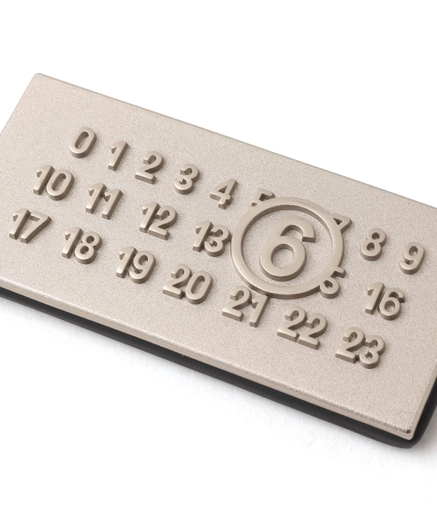 MM6 KEY RING Blackの画像