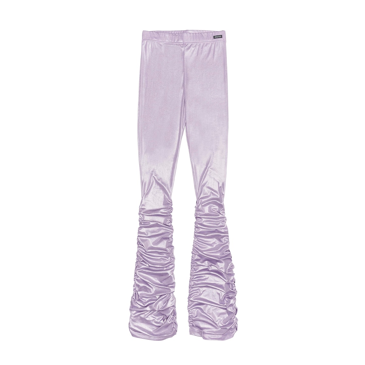 SCULPTOR Glossy Shirring Leggings LIGHT PURPLE 22FA-Iの画像