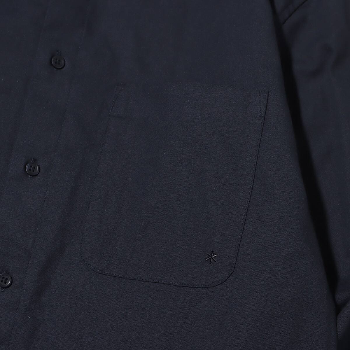snow peak OG Cotton Poplin Shirt Navy 23FA-Iの画像