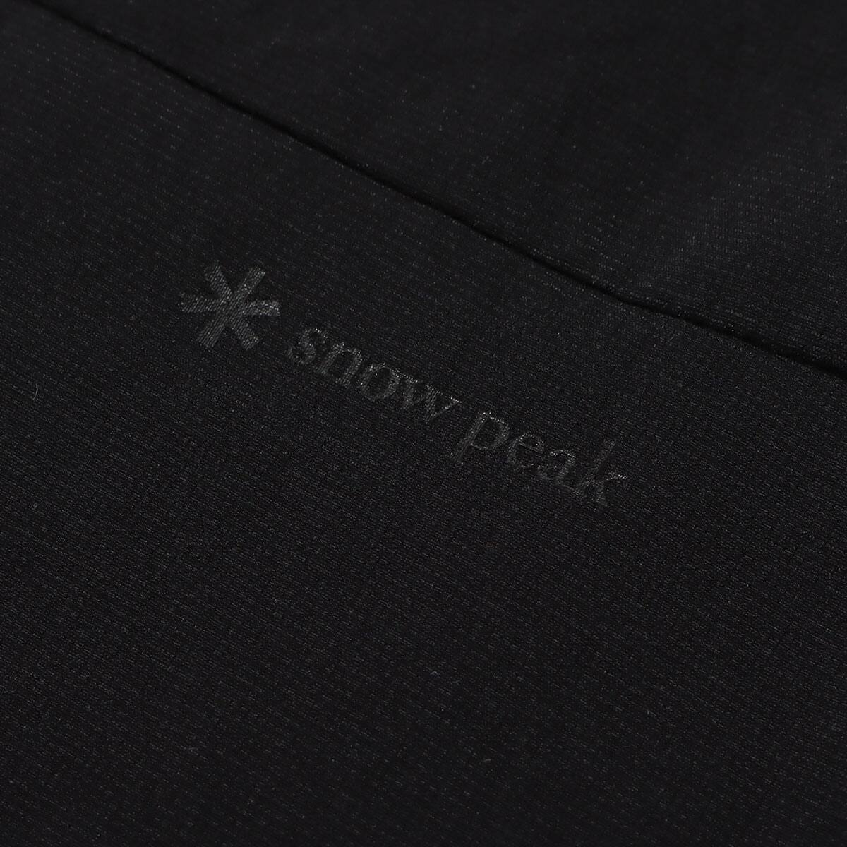 snow peak Breathable Quick Dry Shirt Black 23SP-I snow peak Breathable Quick Dry Shirt Black 23SP-I