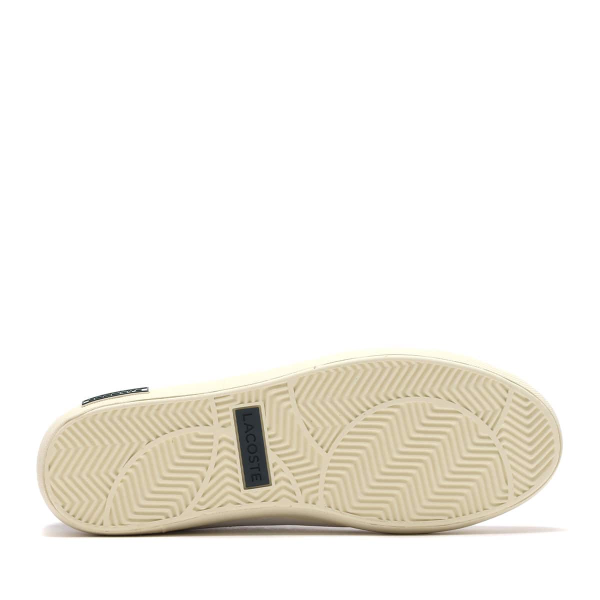 LACOSTE POWERCOURT 0721 WHT/DK GRN 22SU-Iの画像