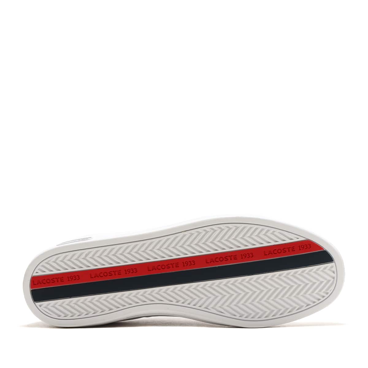 LACOSTE EUROPA TRI 1 WHT/NVY/RED 22SU-Iの画像
