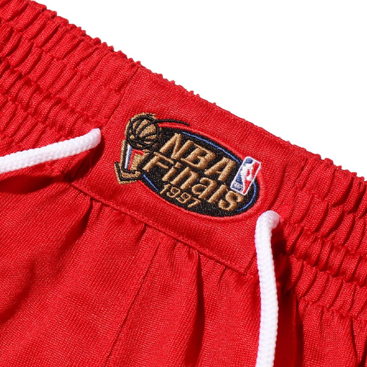 Mitchell & Ness Old English Swingman Shorts C.Bulls RED 19HO-Iの画像