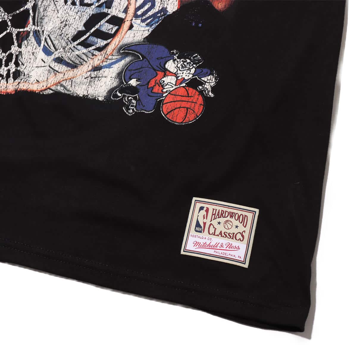 Mitchell & Ness PIONEER TEE NYK N.CLIFTON BLACKの画像