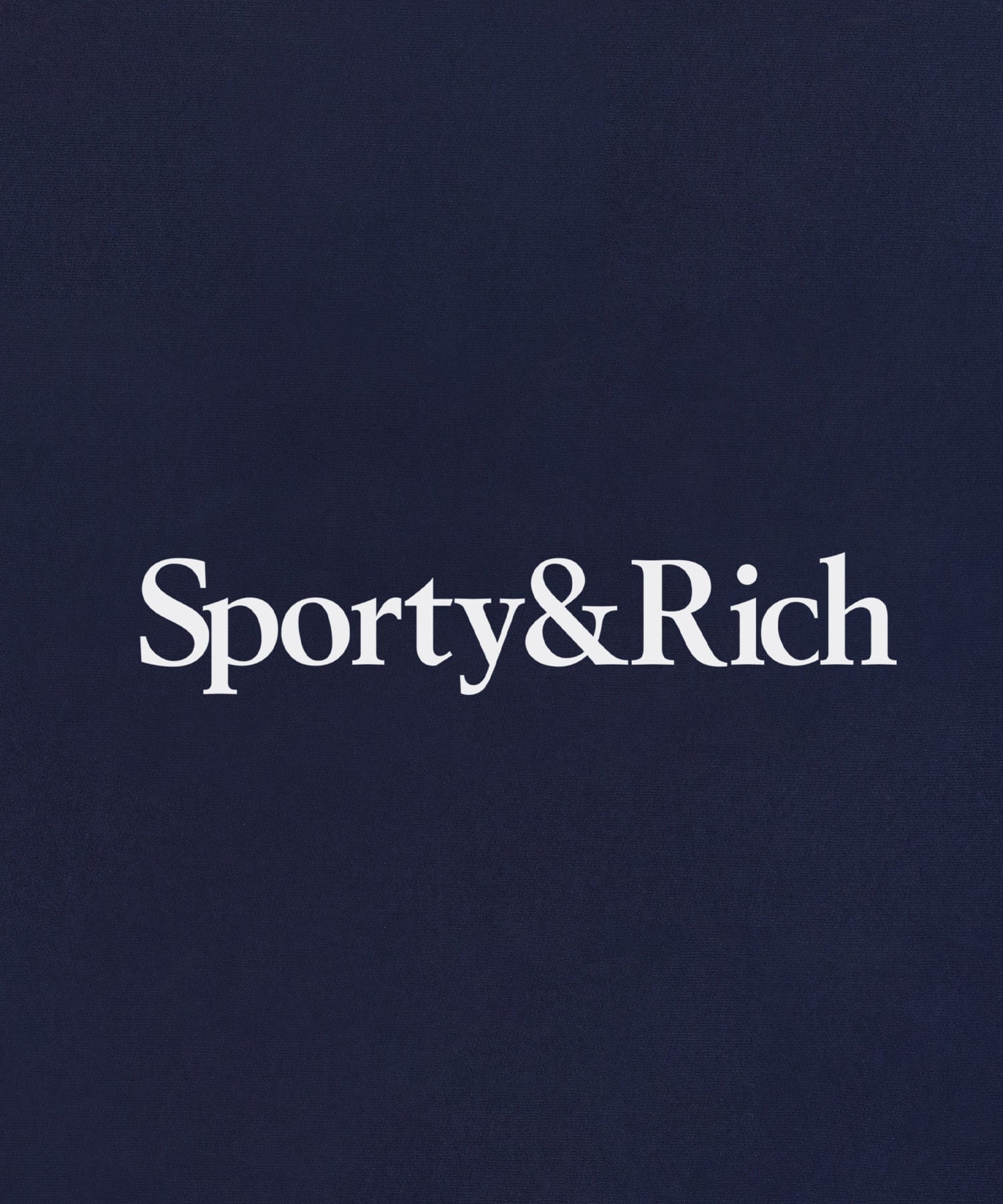 SPORTY＆RICH Yankees Serif Crewneck Dark Navyの画像