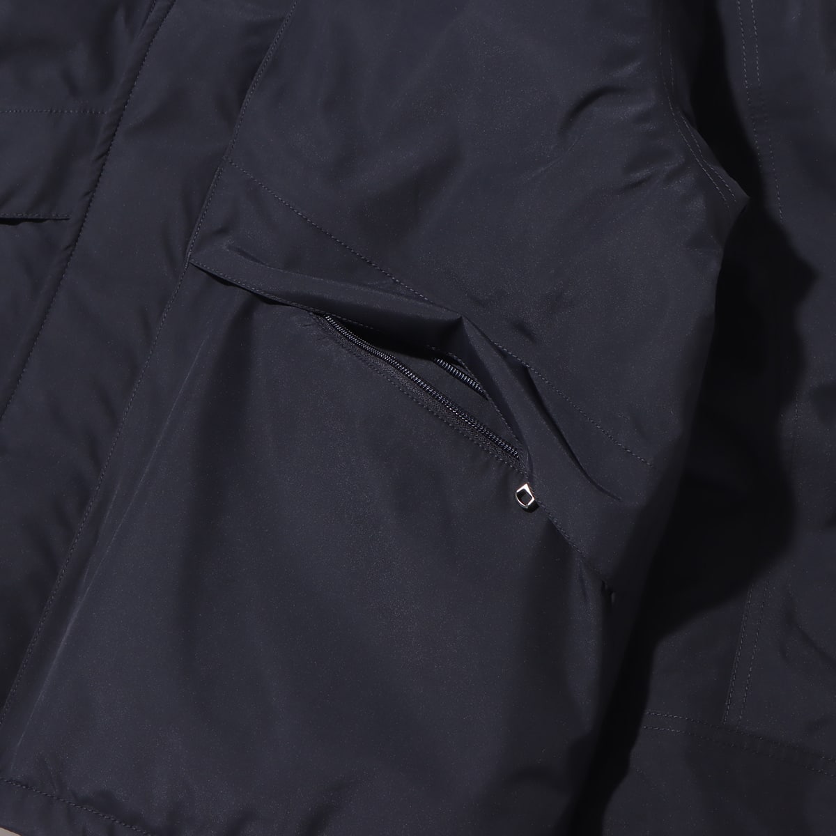 nanamica GORE-TEX Short Down Jacket Navy 23FA-Iの画像