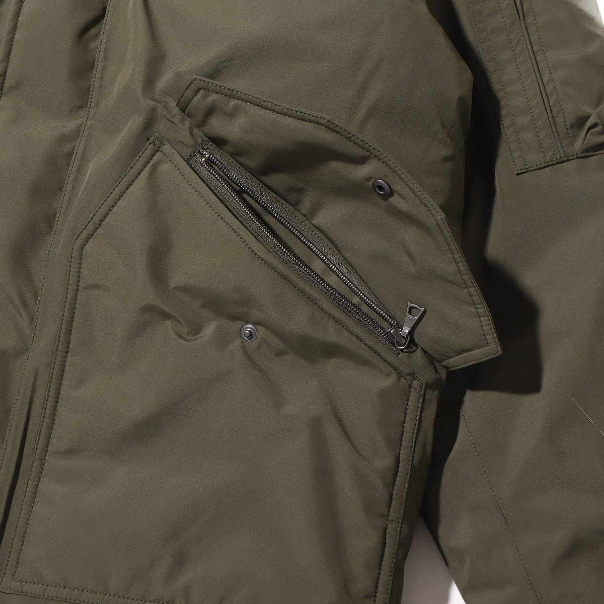 nanamica GORE-TEX Down Coat Khaki Green 23FA-I（ナナミカ