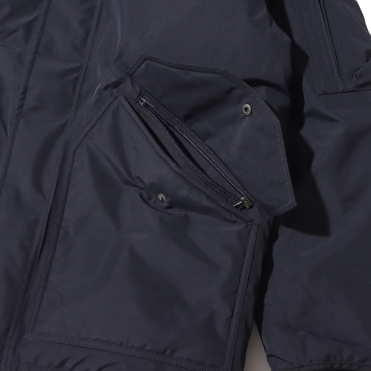 【美品】ナナミカ　ゴアテックスGORE-TEX デニムダッフルコートL ネイビー nanamica（ナナミカ）の「【nanamica / ナナミカ】2L GORE-TEX