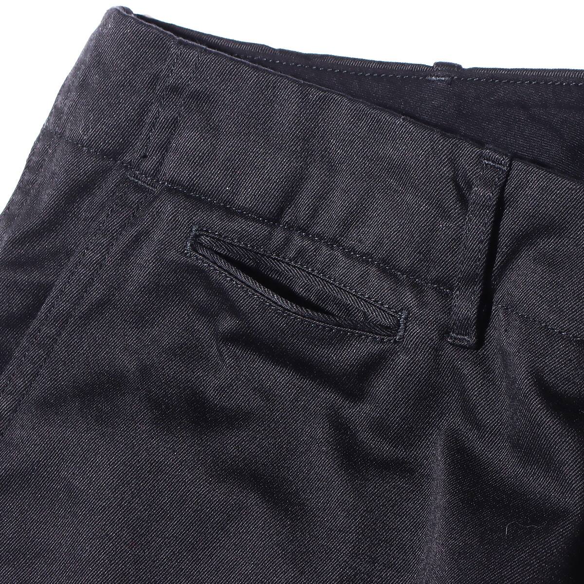 nanamica Wide Chino Pants Black 23FW-I