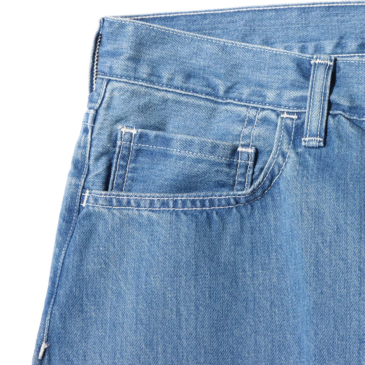 nanamica 5Pockets Straight Denim Pants Indigo Bleach 24SP-I nanamica 5Pockets Straight Denim Pants Indigo Bleach 24SP-I