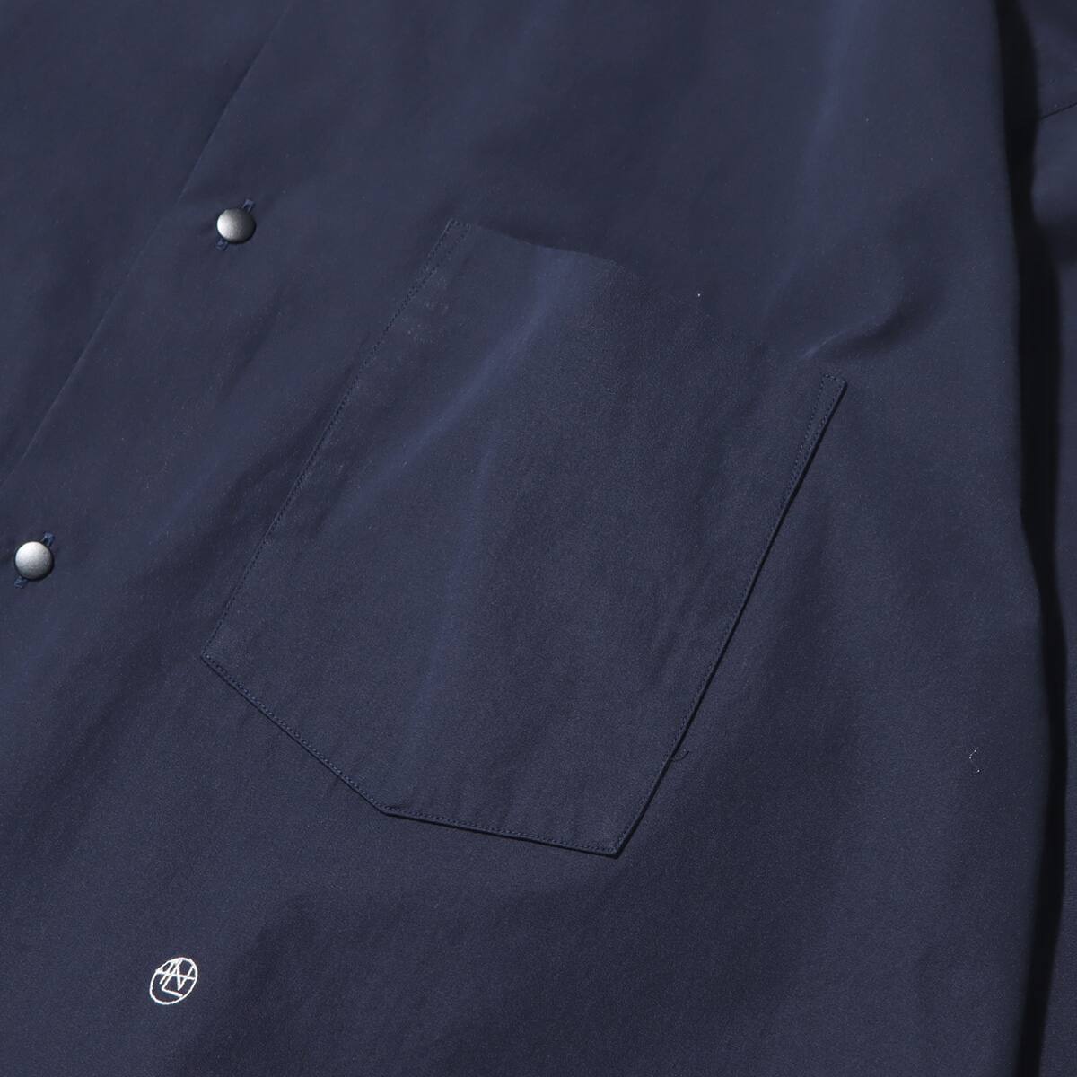 nanamica Regular Collar Wind Shirt Dark Navy 23FA-Iの画像