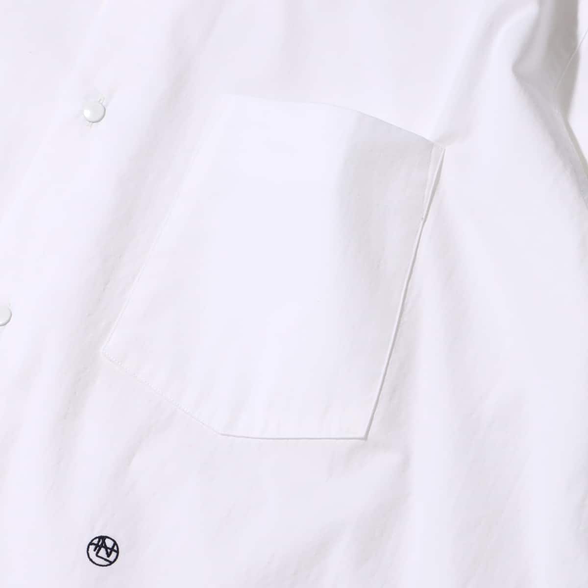 nanamica Regular Collar Wind Shirt Off White 23FA-Iの画像