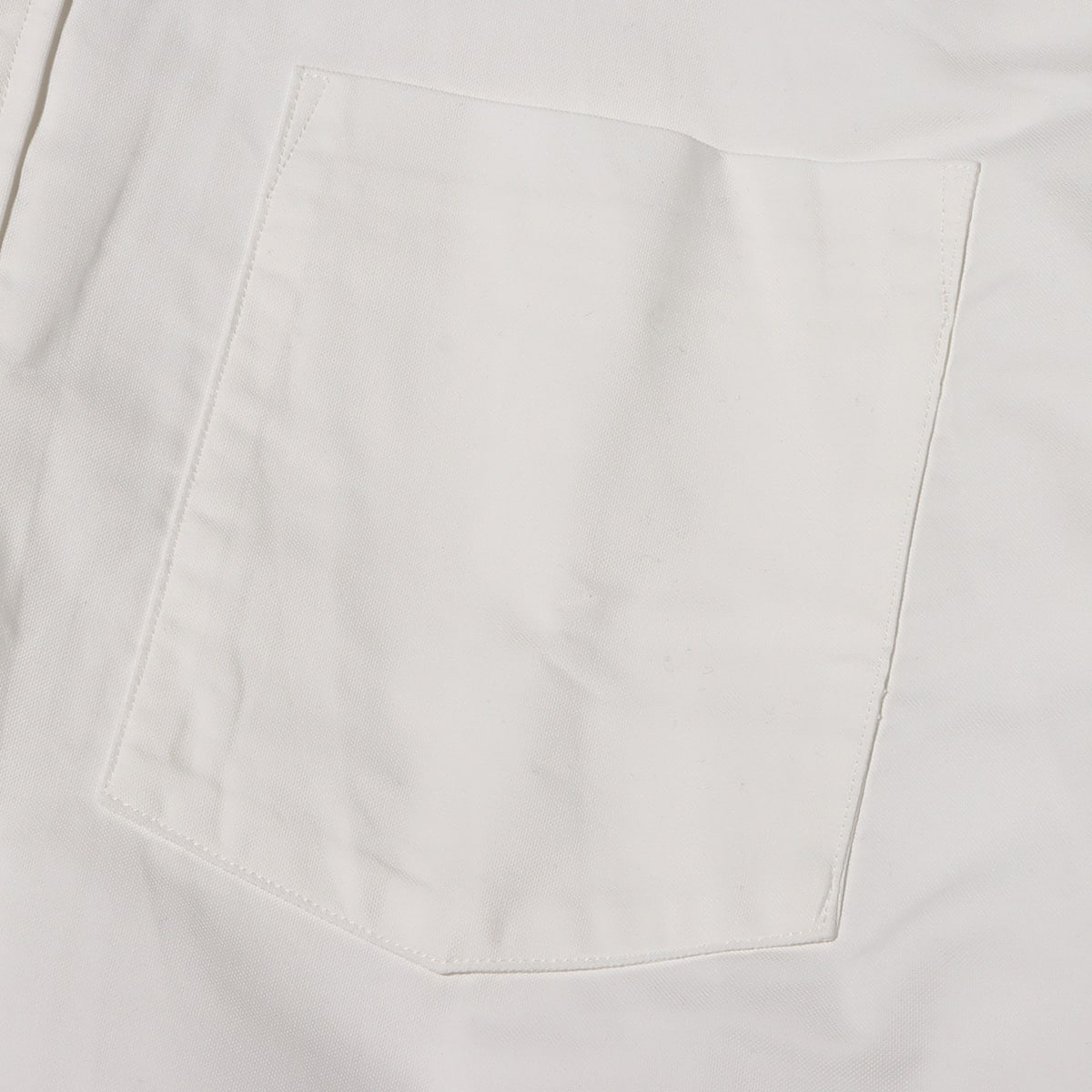 nanamica Button Down Wind Shirt White 23SP-Iの画像
