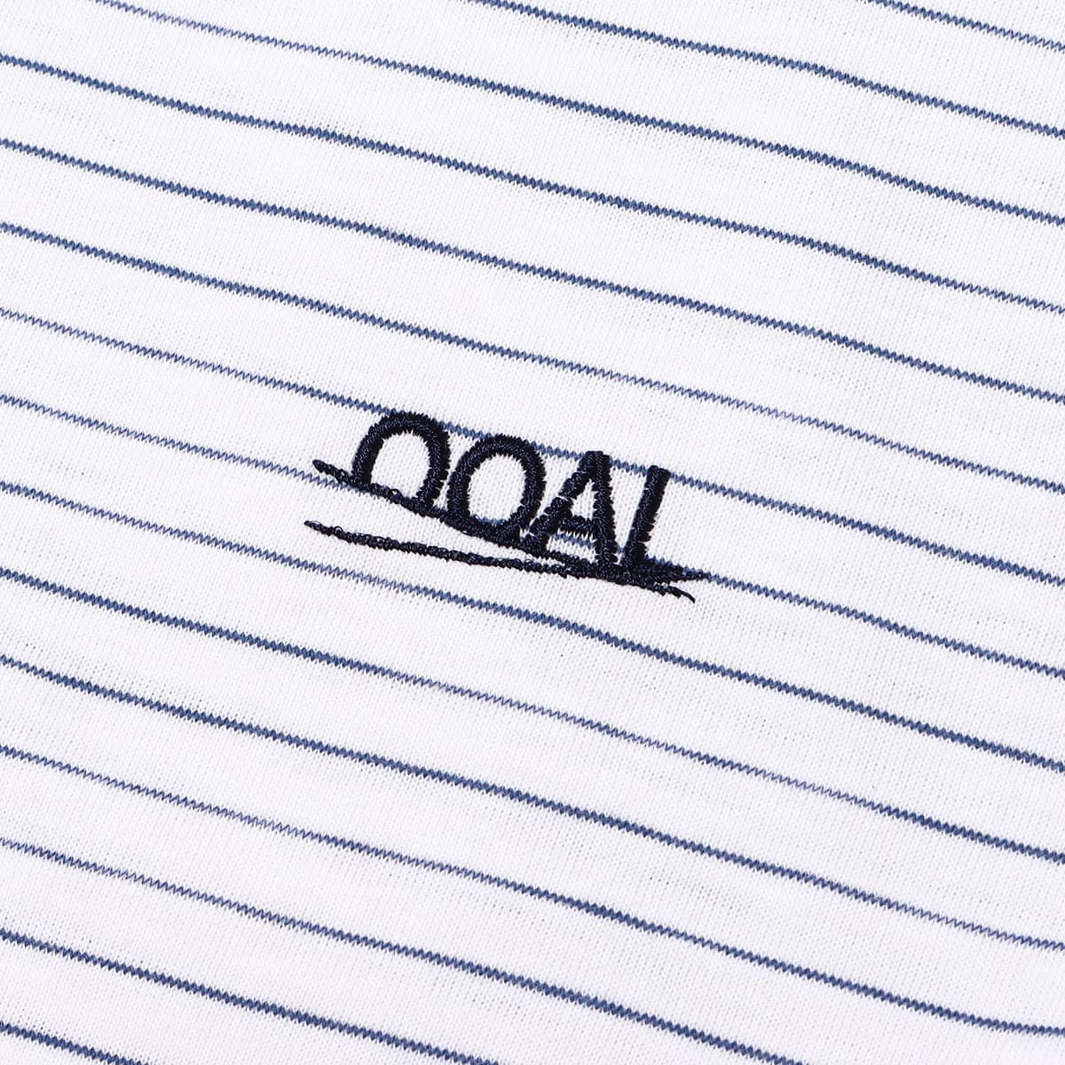 nanamica OOAL KODENSHI Stripe H/S Tee White 23SP-Iの画像
