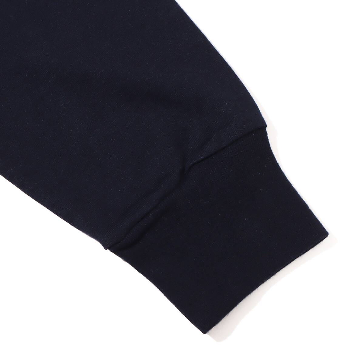 nanamica L/S Mock Neck Tee Navy 23SP-Iの画像