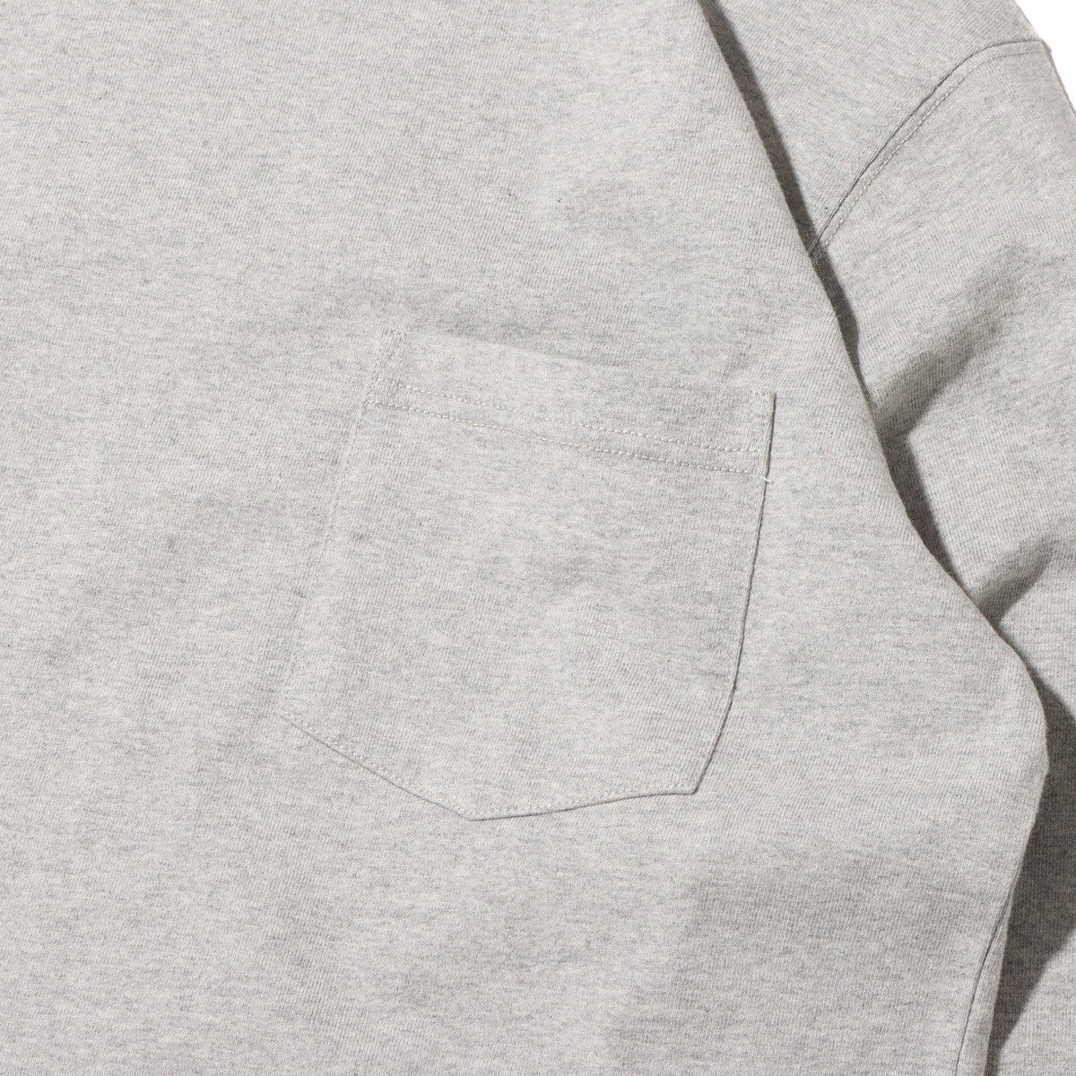 snow peak Recycled Cotton Heavy L/S T shirt M.greyの画像
