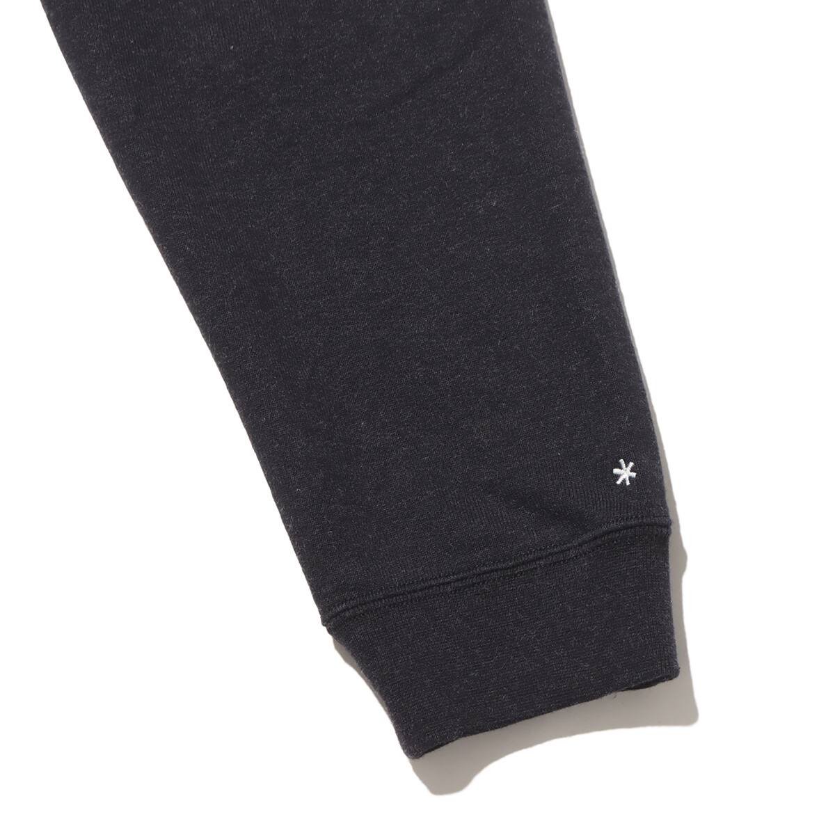 snow peak Recycled Cotton Pullover Hoodie Blackの画像